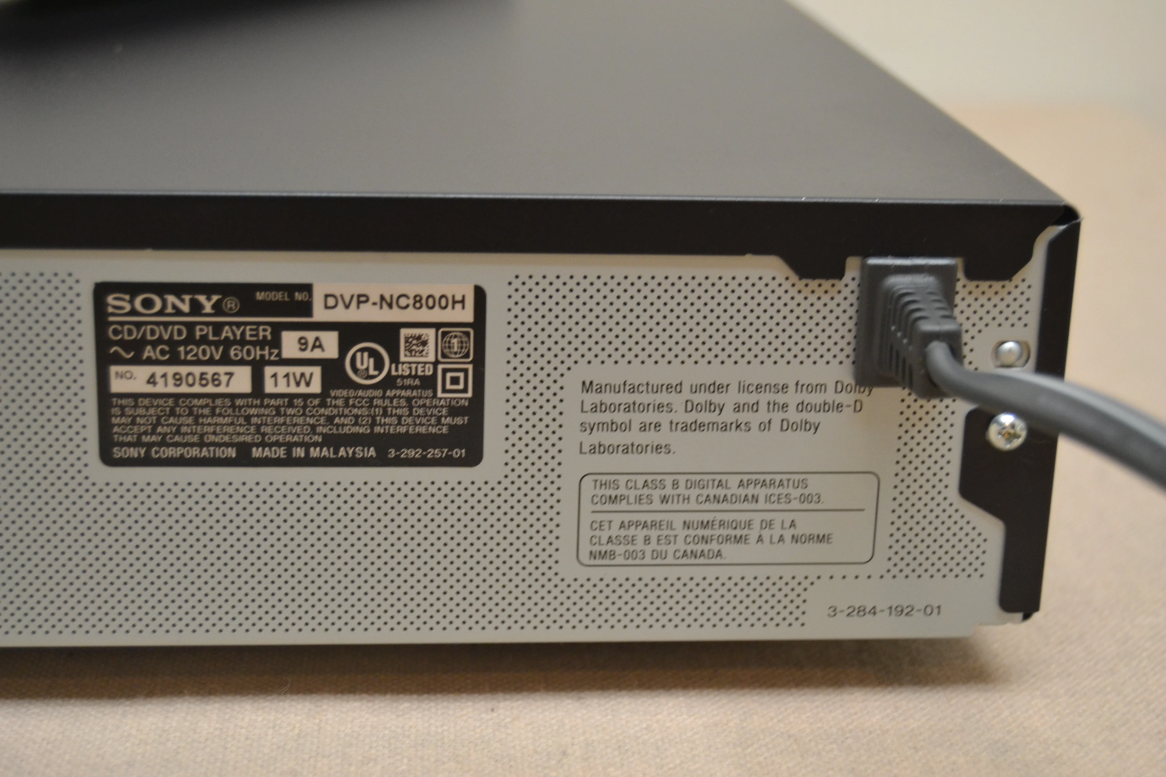 Sony DVP-NC800H cd/dvd Carousel 5 Discs * Remote Control * Fully Serviced * New Belts - Image 15