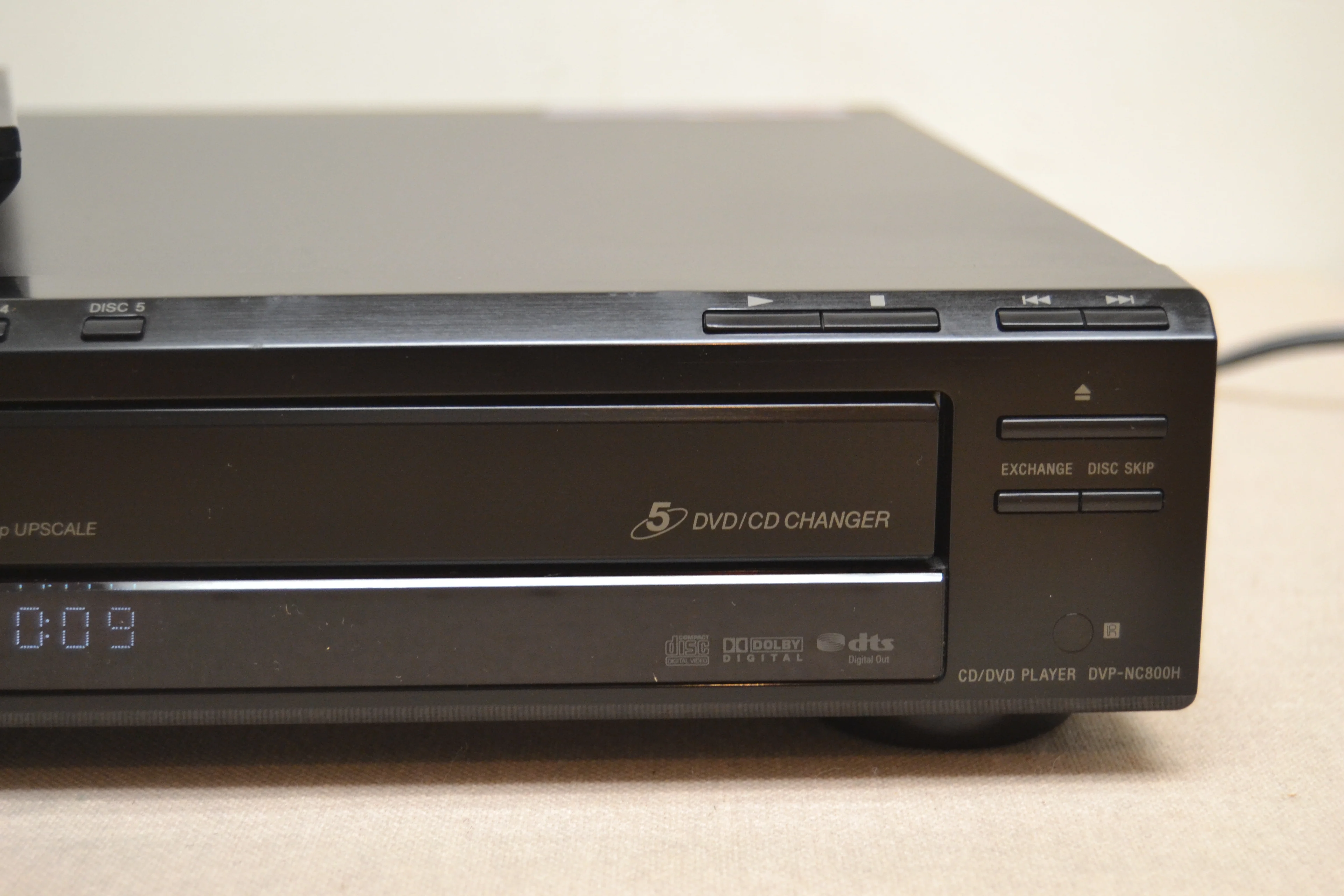 Sony DVP-NC800H cd/dvd Carousel 5 Discs * Remote Control * Fully Serviced * New Belts - Image 4