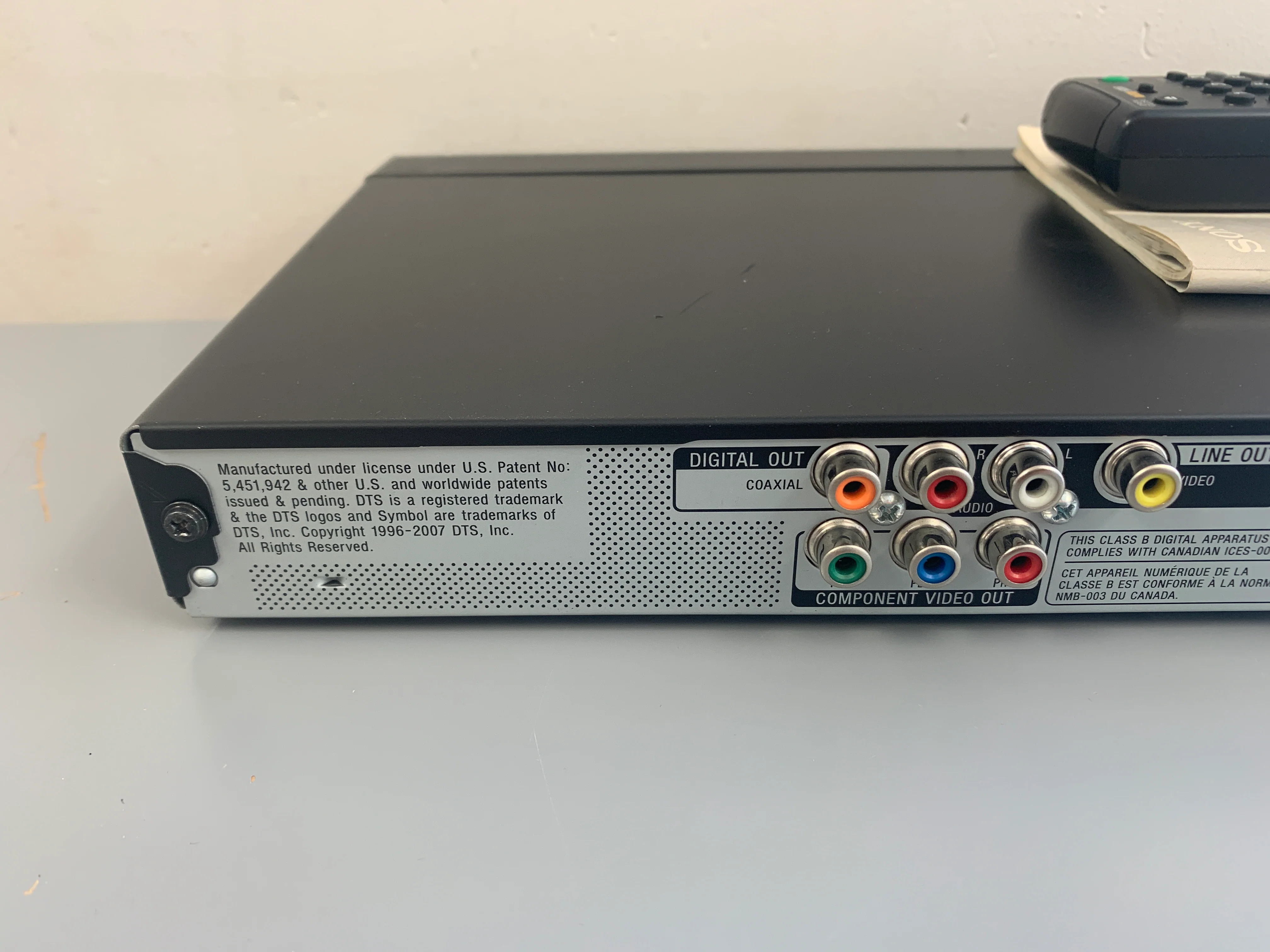 Sony DVP-NS57P CD/DVD Player * Remote * Manual - Image 9