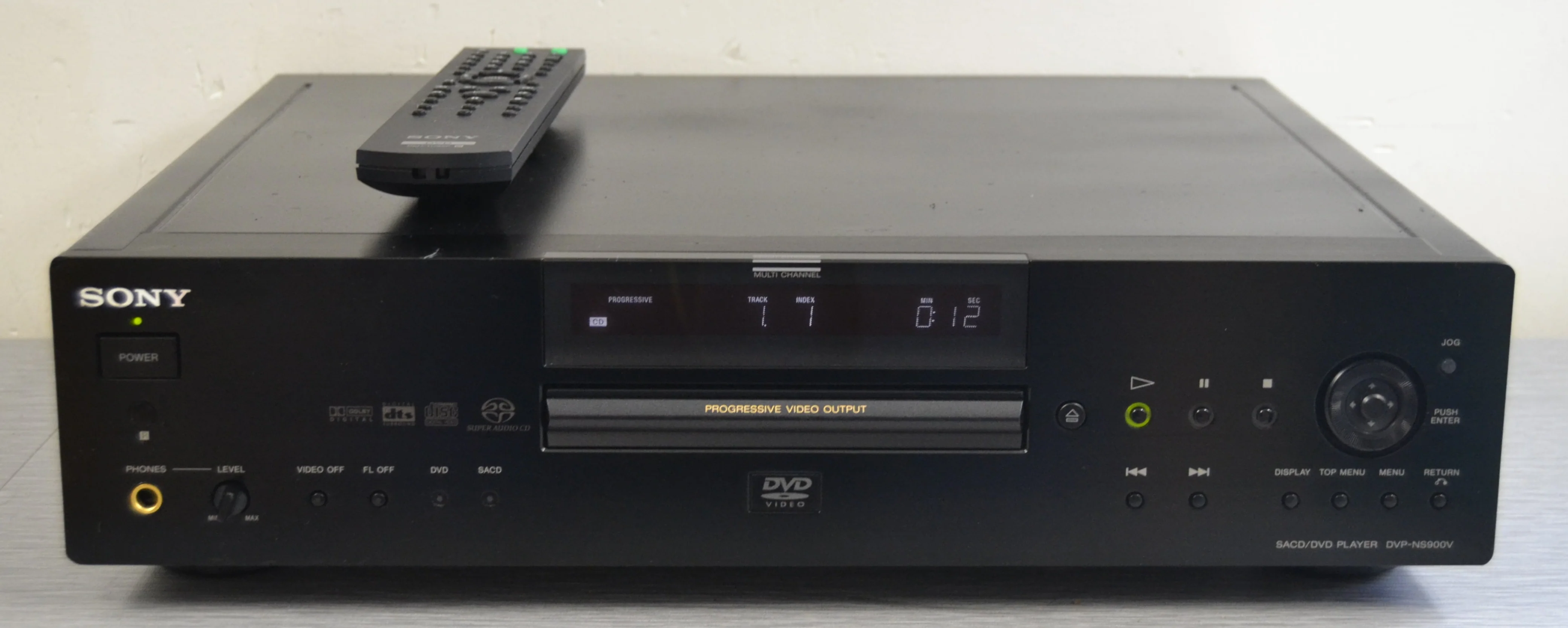 Sony DVP-NS900V CD/SACD/DVD Player * Remote Control
