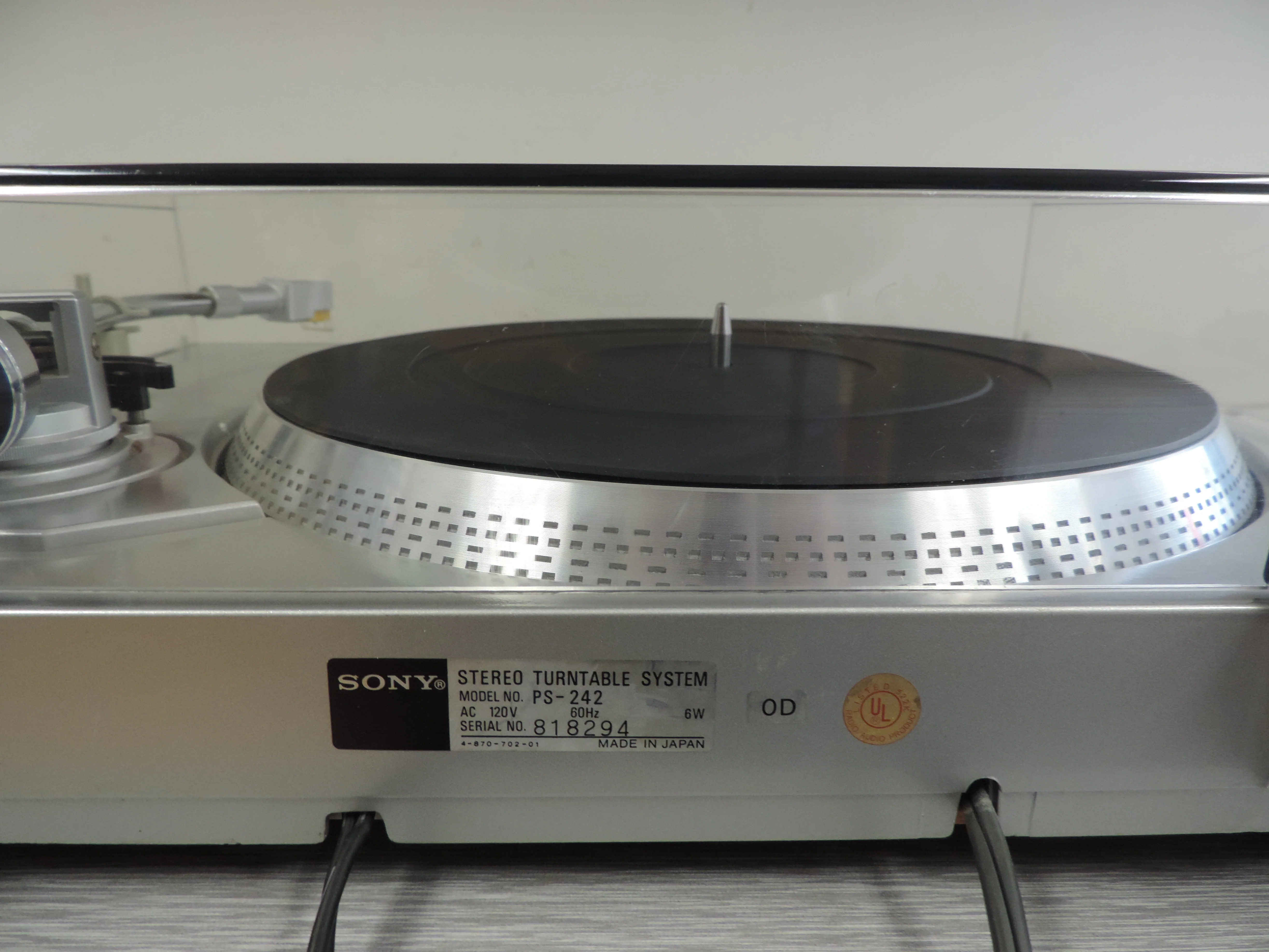 Sony PS-242 Direct Drive Turntable - Image 13