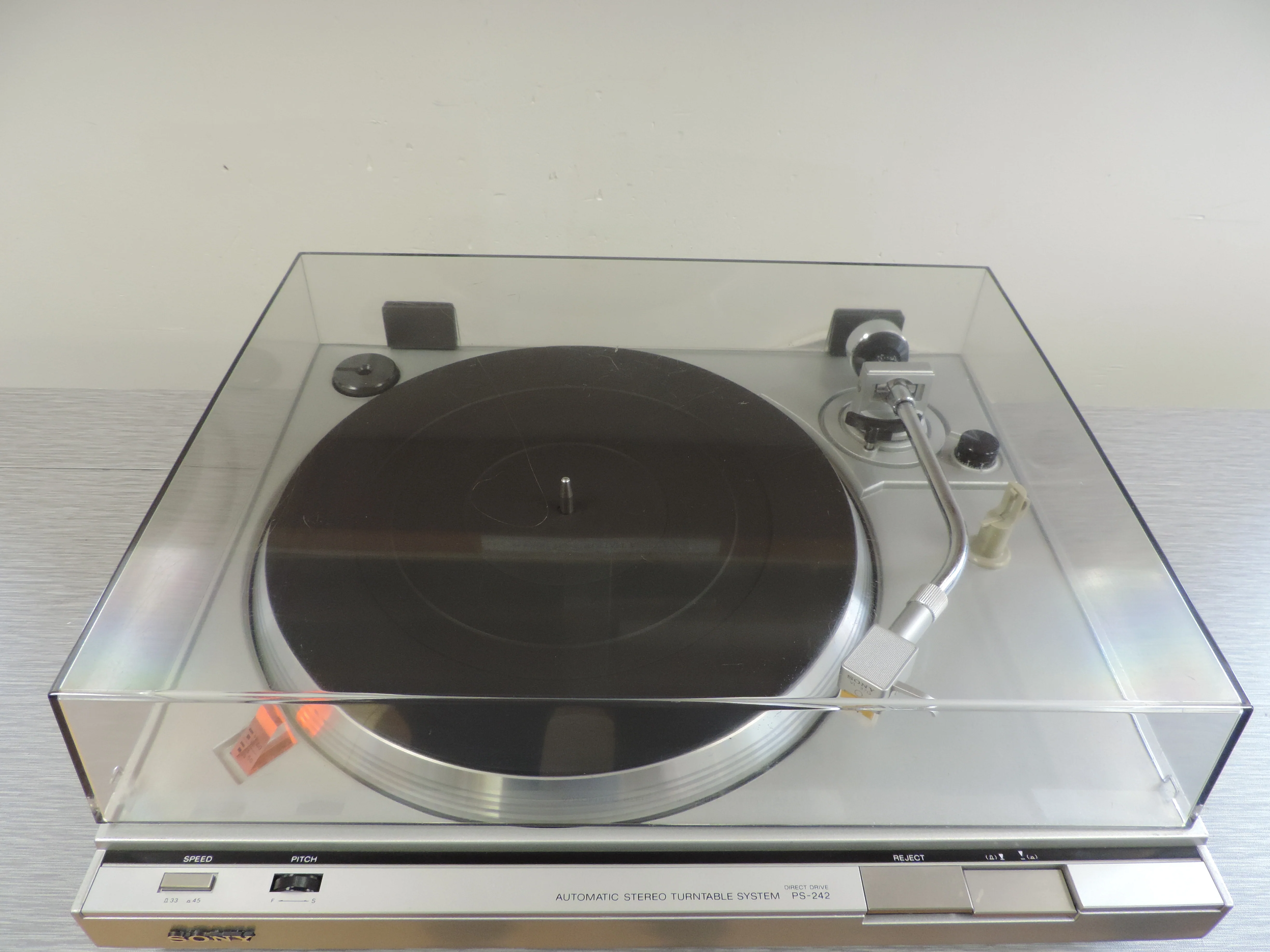 Sony PS-242 Direct Drive Turntable - Image 2