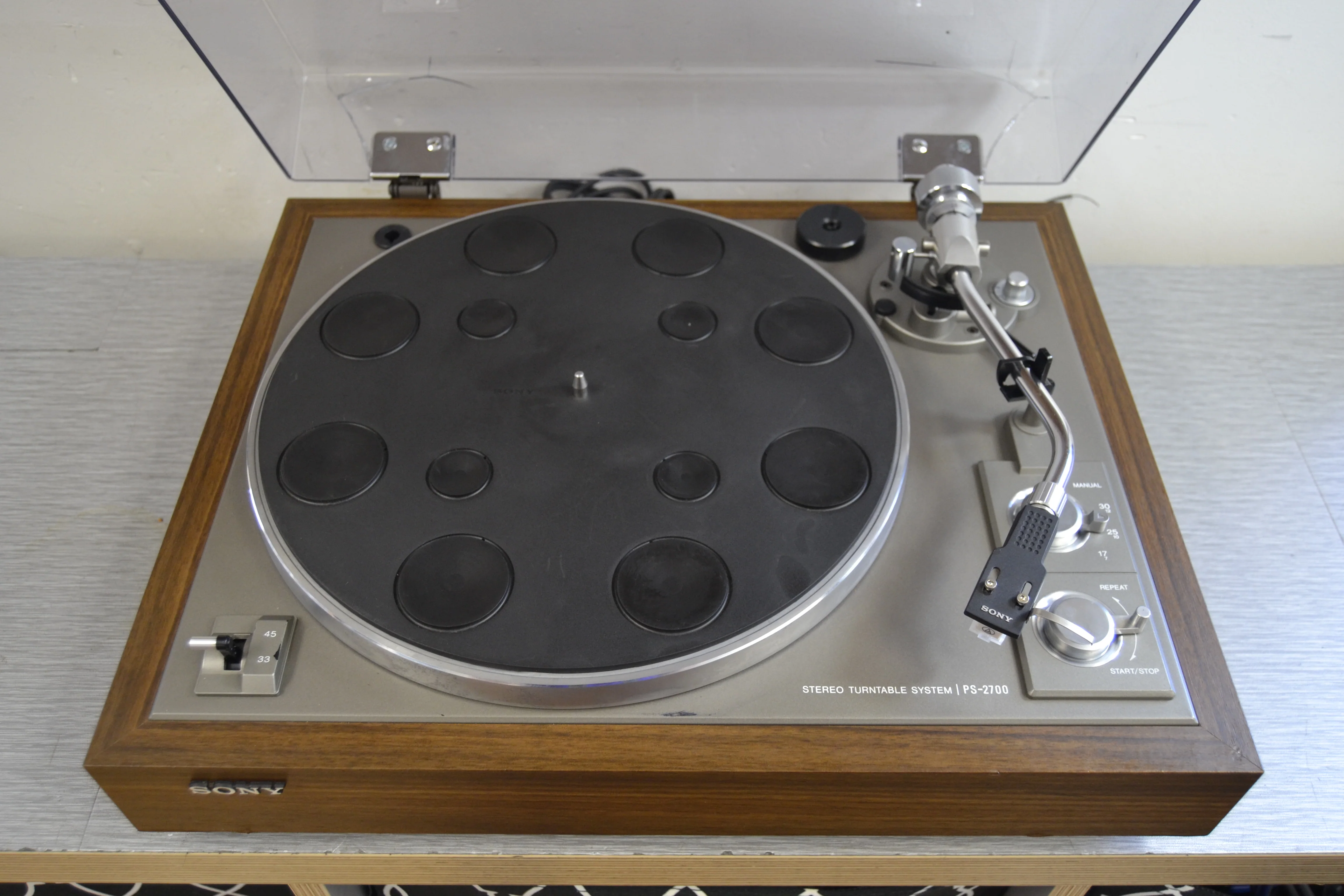 Sony PS-2700 Fully Automatic Turntable * 1977 * NEW Audio Technica Cartridge - Image 7