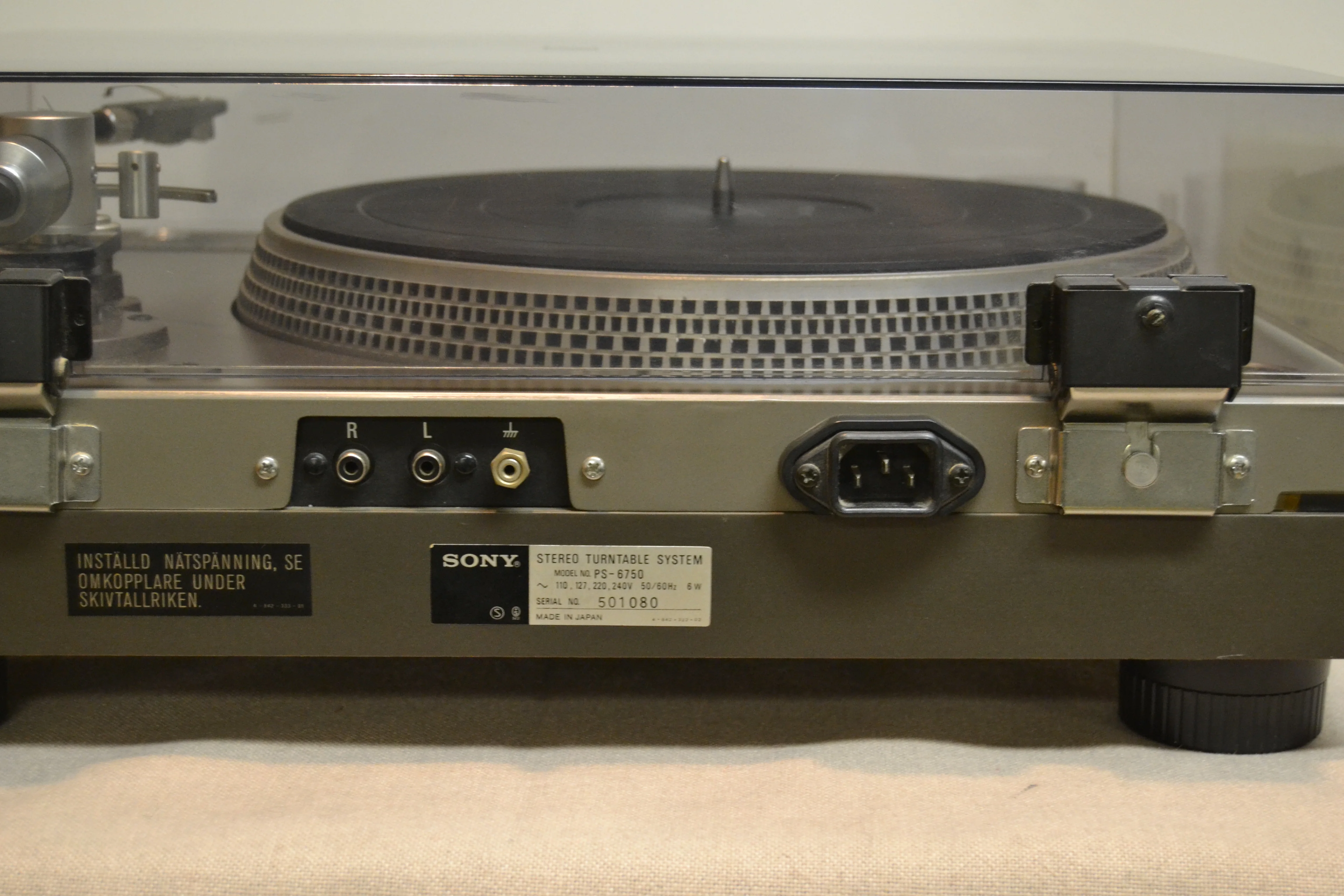 Sony PS-6750  Stereo Turntable System * 1977 - Image 15