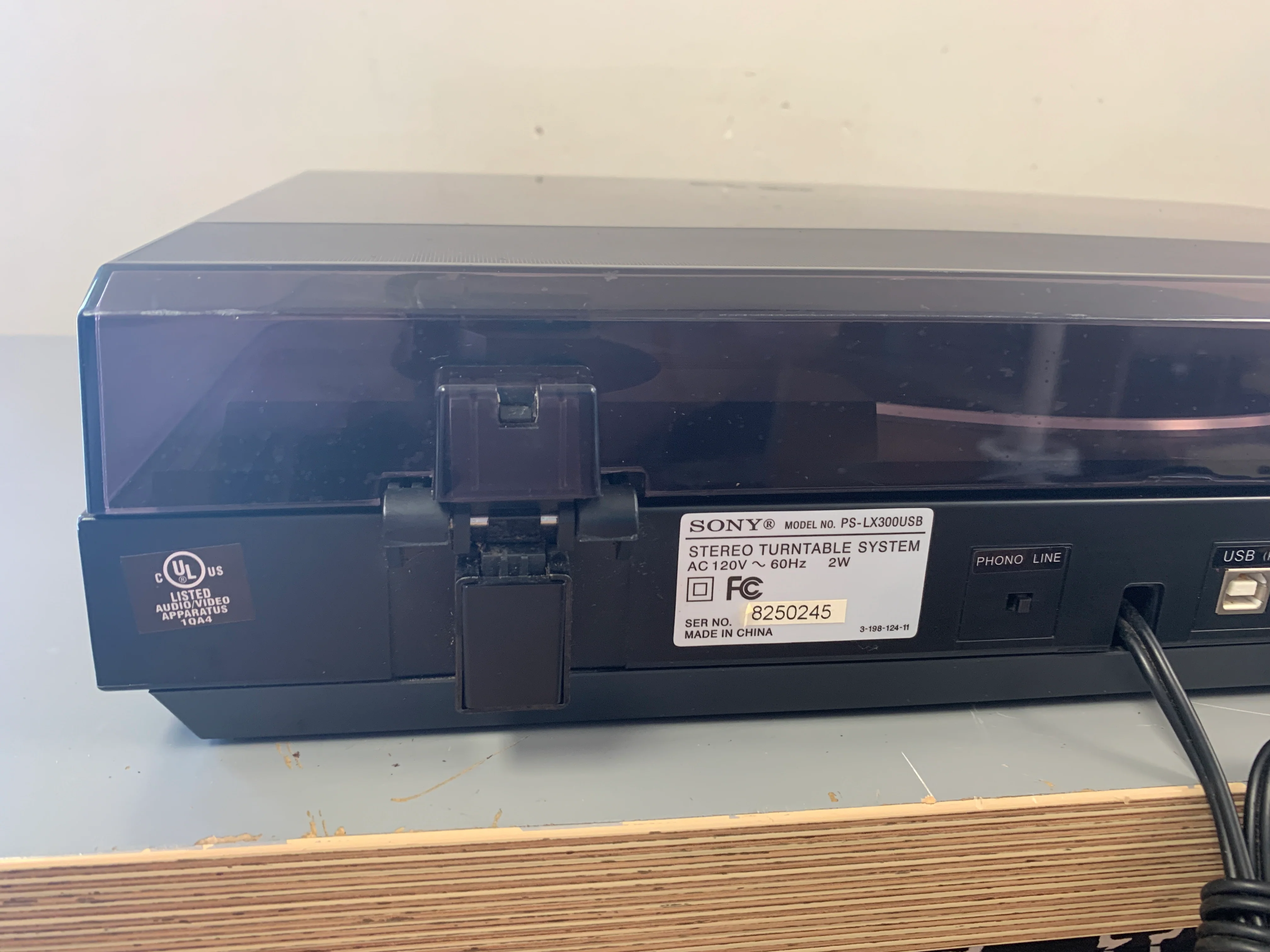 Sony PS-LX300USB Turntable - Image 10