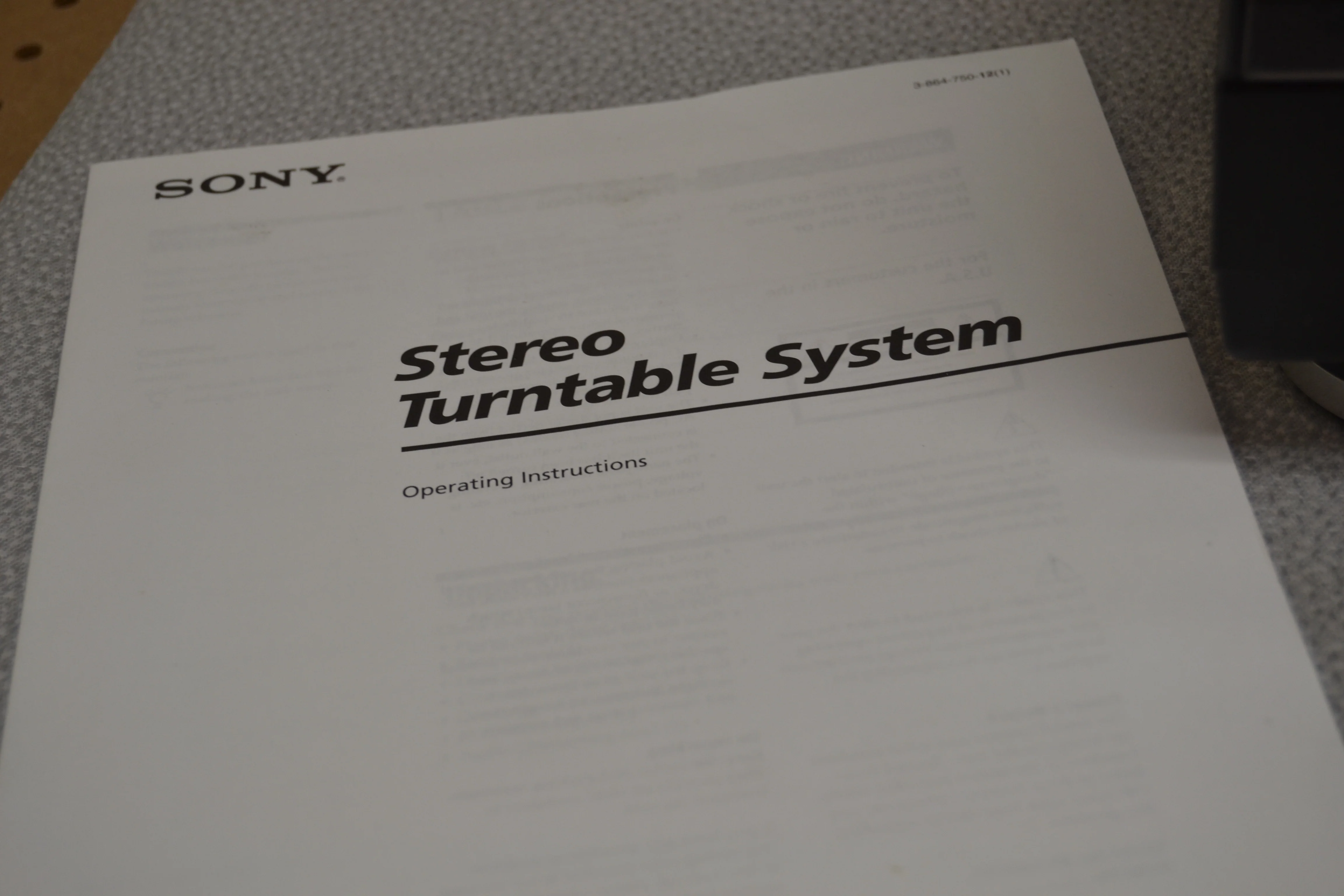 Sony PS-LX350H Stereo Turntable System (1999) NEW AT3600 Cartridge - Image 15