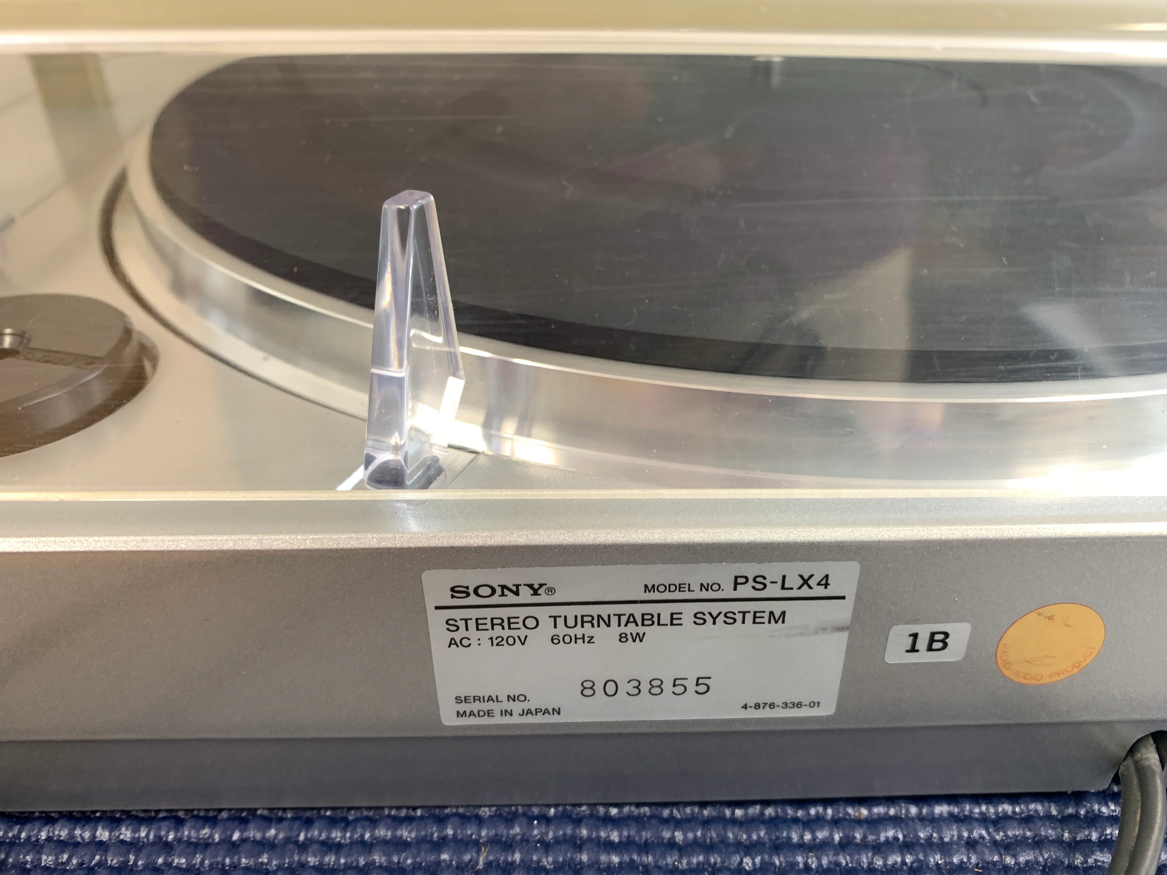 Sony PS-LX4 Direct Drive Turntable * 1981 * Stanton Cartridge - Image 14