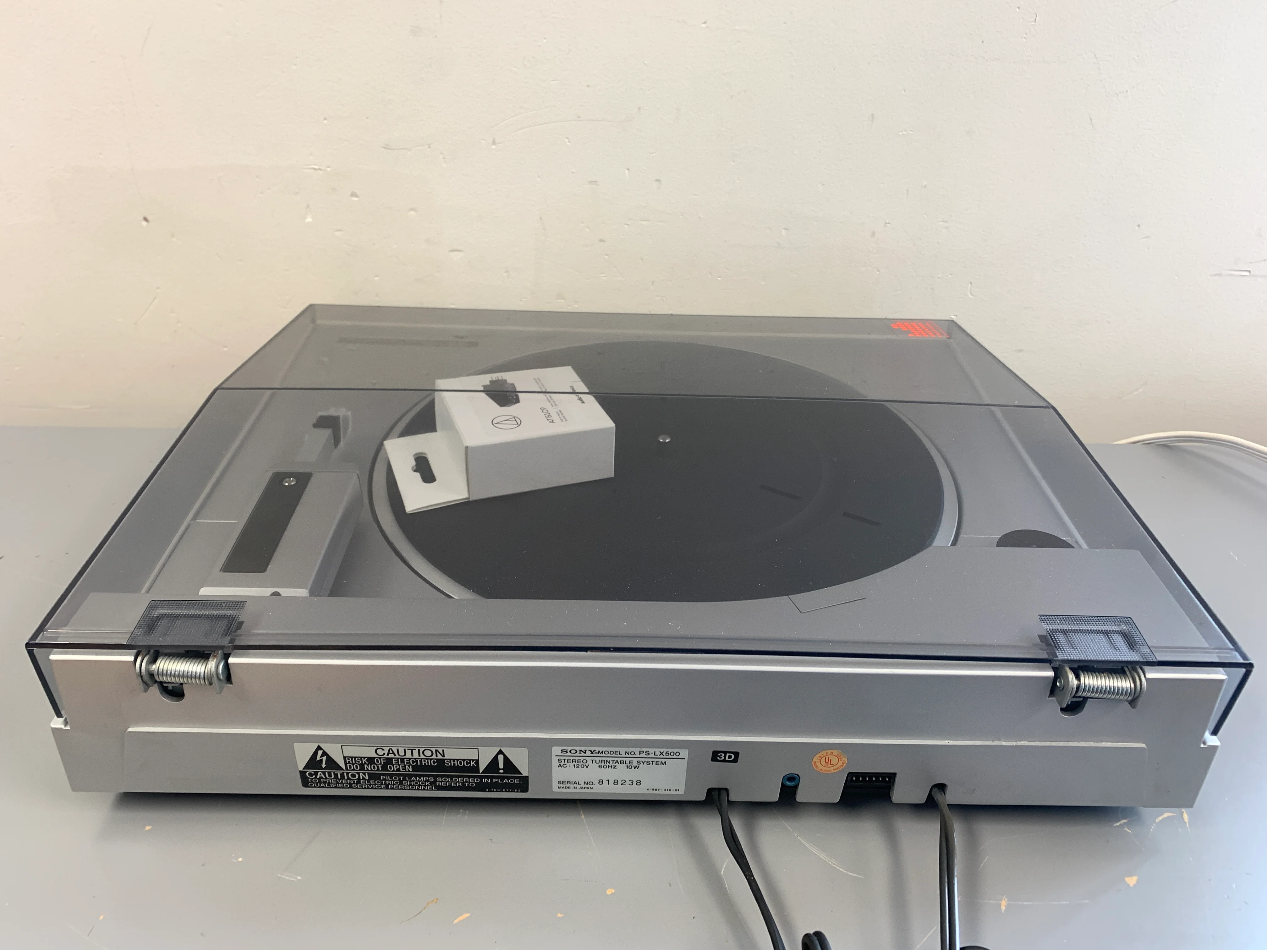 Sony PS-LX500 Direct Drive Turntable * Linear Tracking * NEW AT81CP Cartridge - Image 12