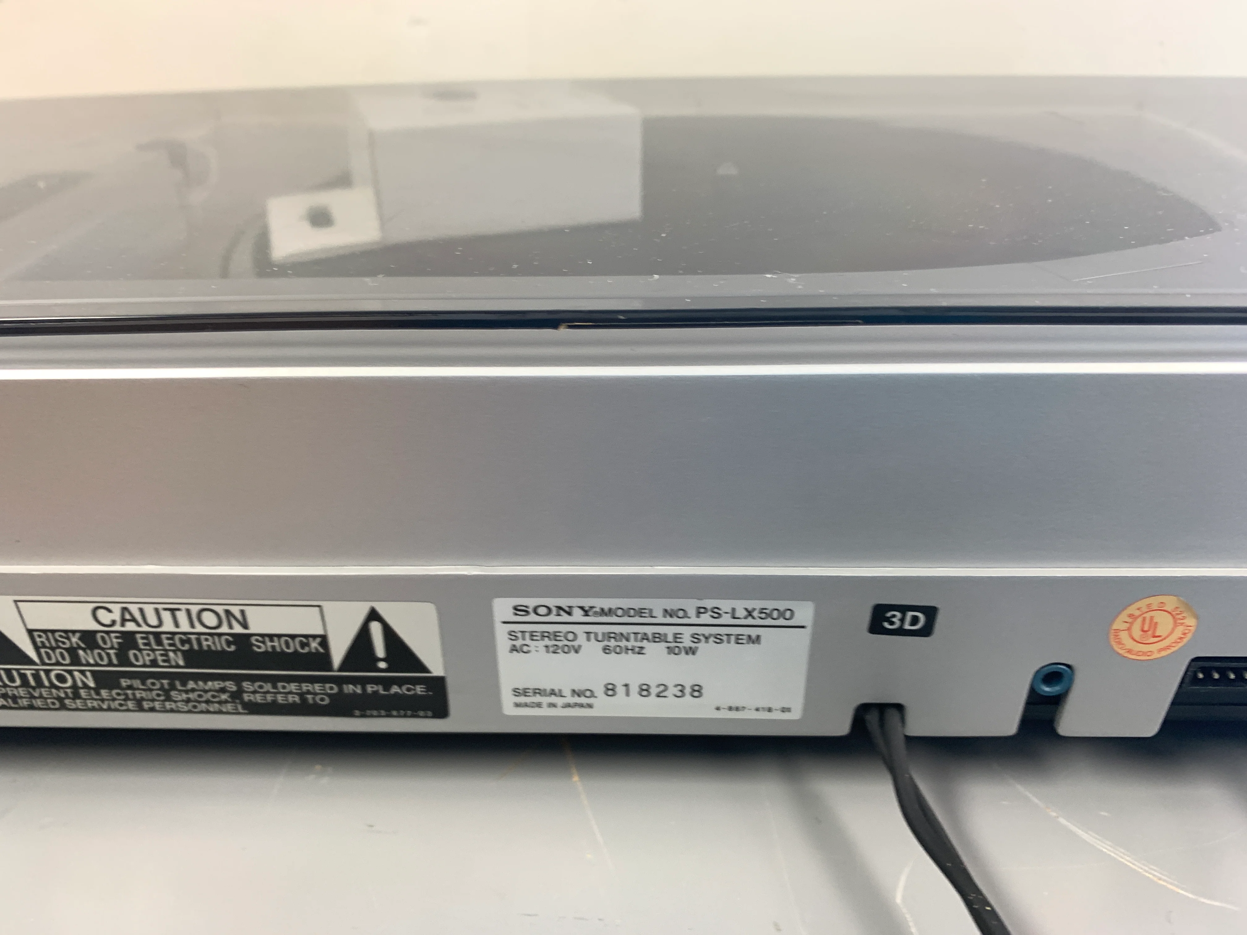 Sony PS-LX500 Direct Drive Turntable * Linear Tracking * NEW AT81CP Cartridge - Image 14