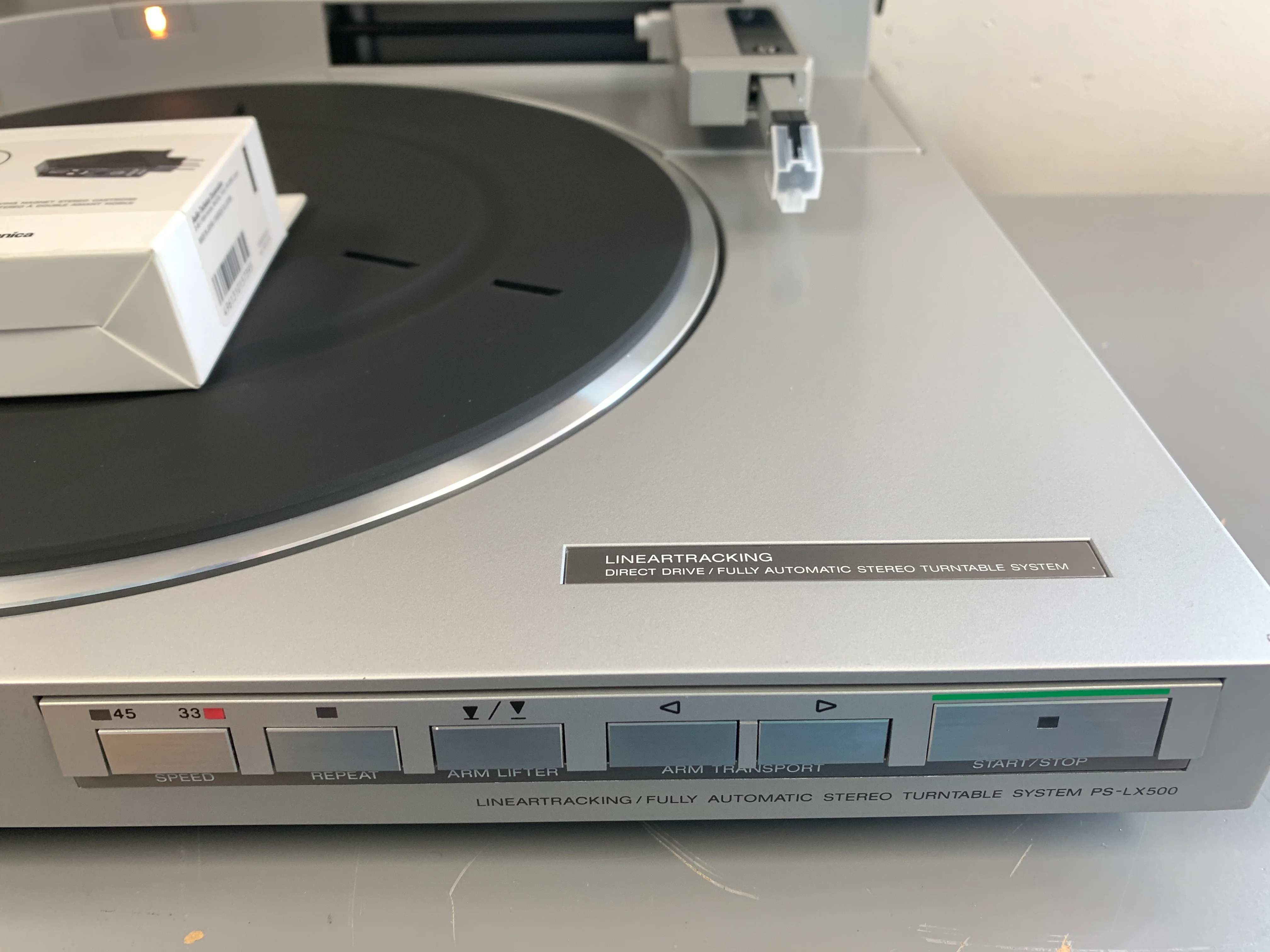 Sony PS-LX500 Direct Drive Turntable * Linear Tracking * NEW AT81CP Cartridge - Image 3