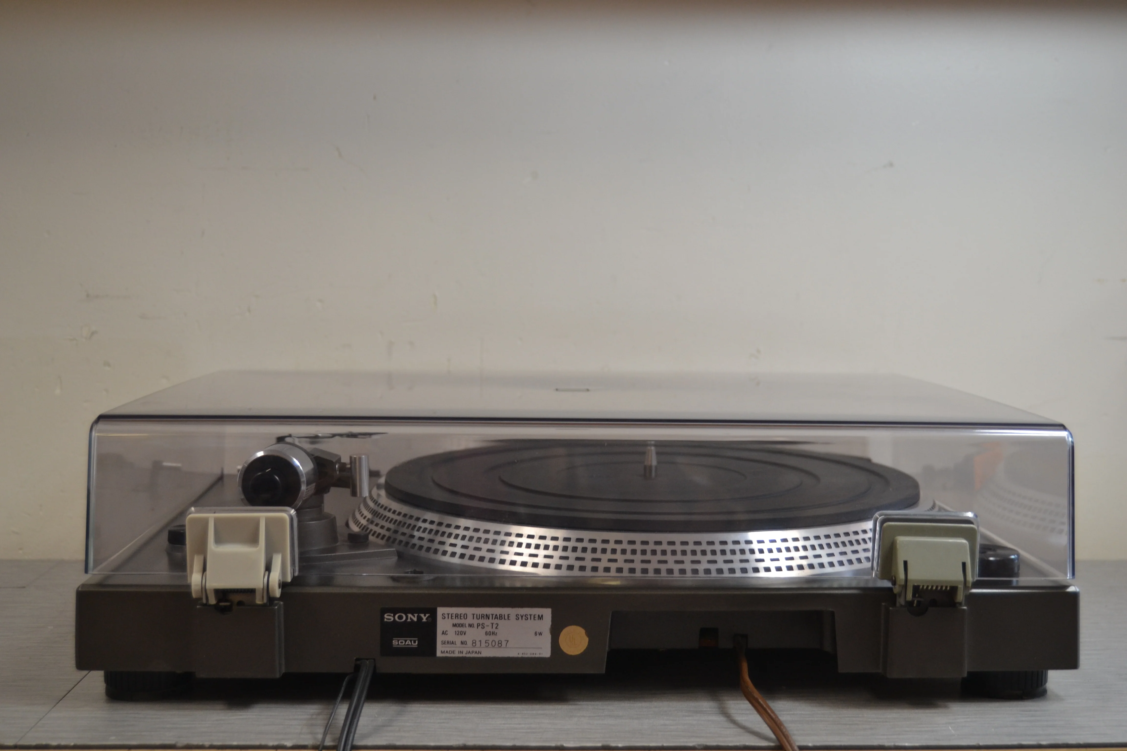Sony PS-T2 Direct Drive Turntable * NEW Audio Technica AT3600 Cartridge * 1977 - Image 12