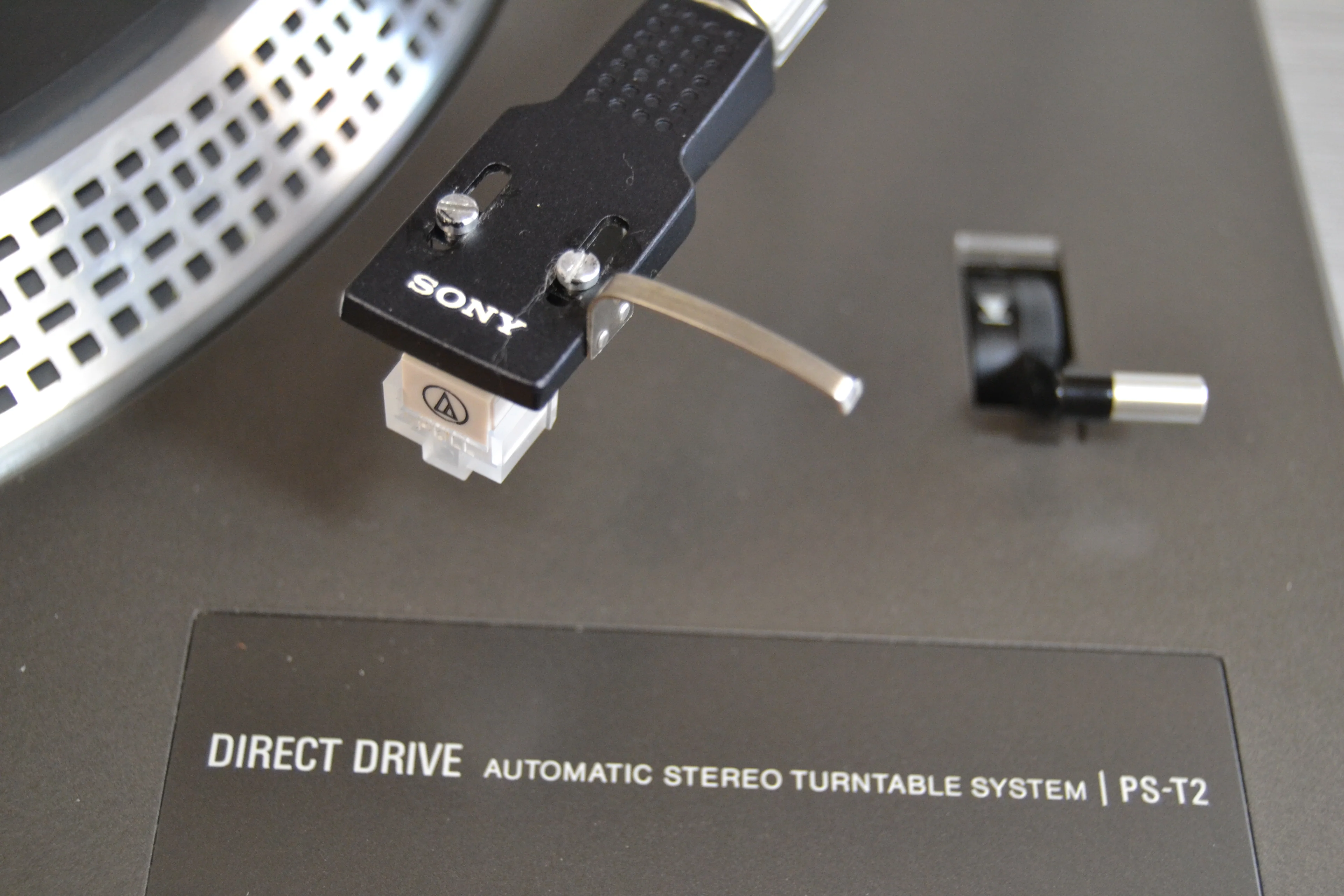 Sony PS-T2 Direct Drive Turntable * NEW Audio Technica AT3600 Cartridge * 1977 - Image 6