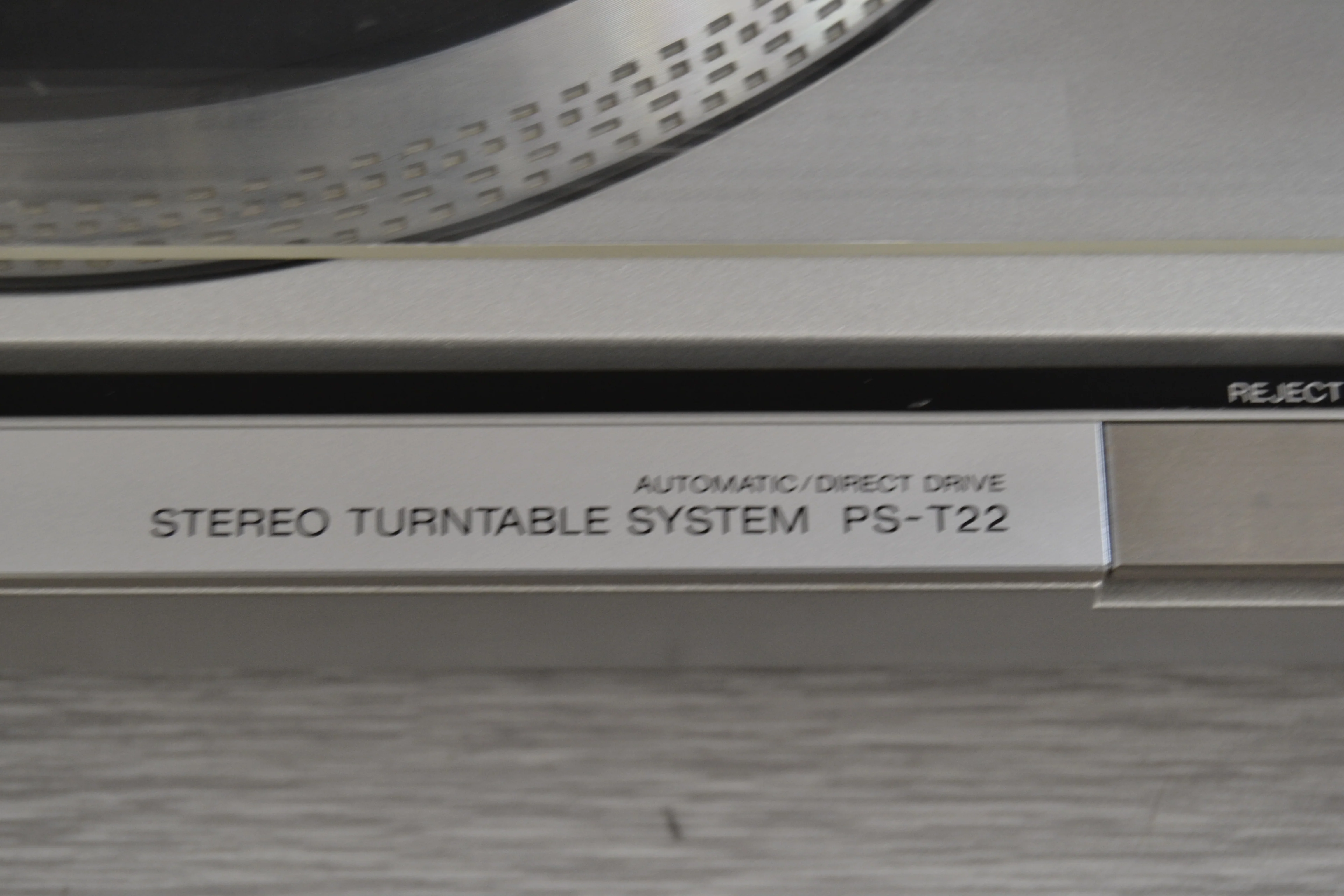 Sony PS-T22 Semi-Automatic Direct-Drive Turntable * NEW Audio Technica Cartridge - Image 6