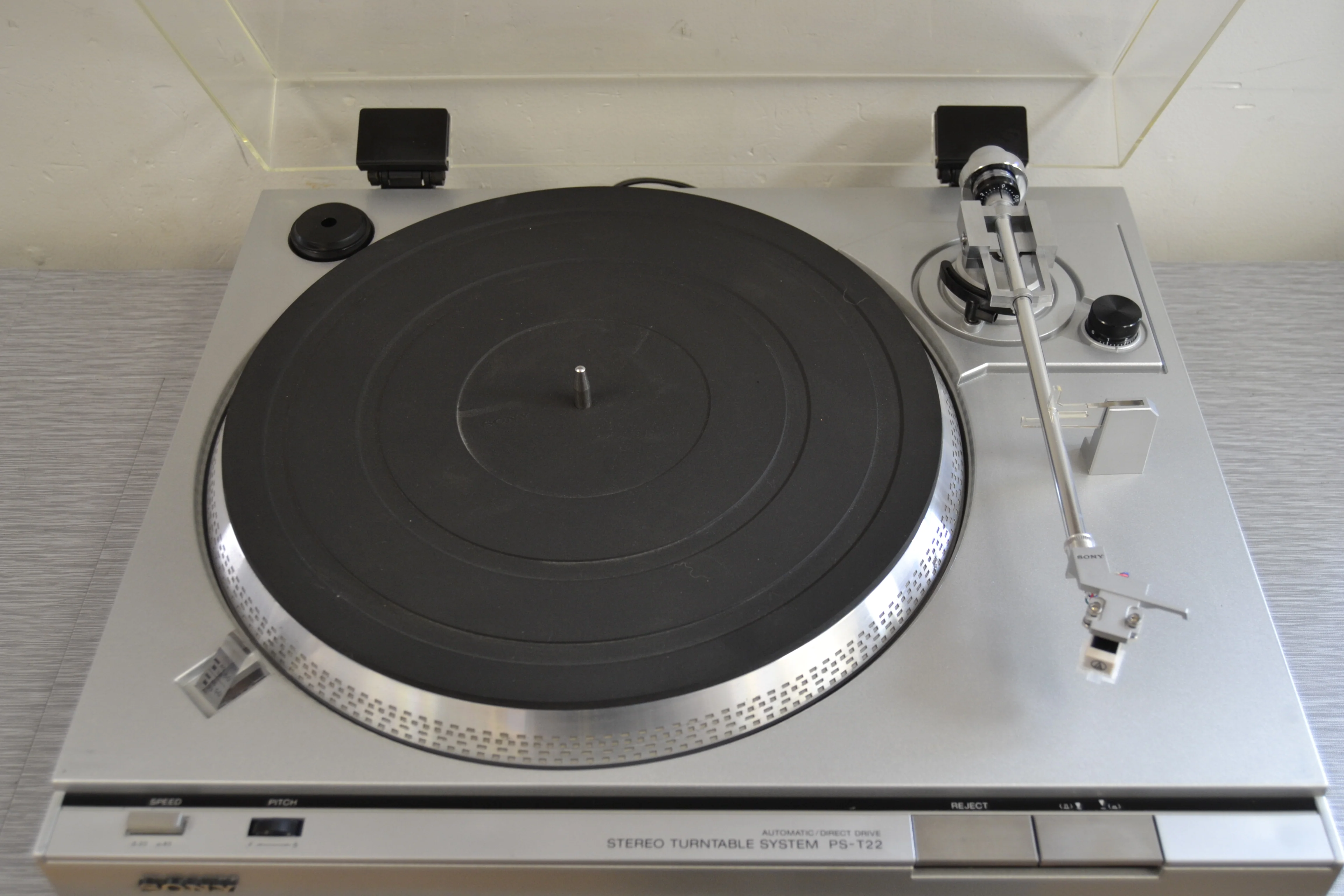 Sony PS-T22 Semi-Automatic Direct-Drive Turntable * NEW Audio Technica Cartridge - Image 8