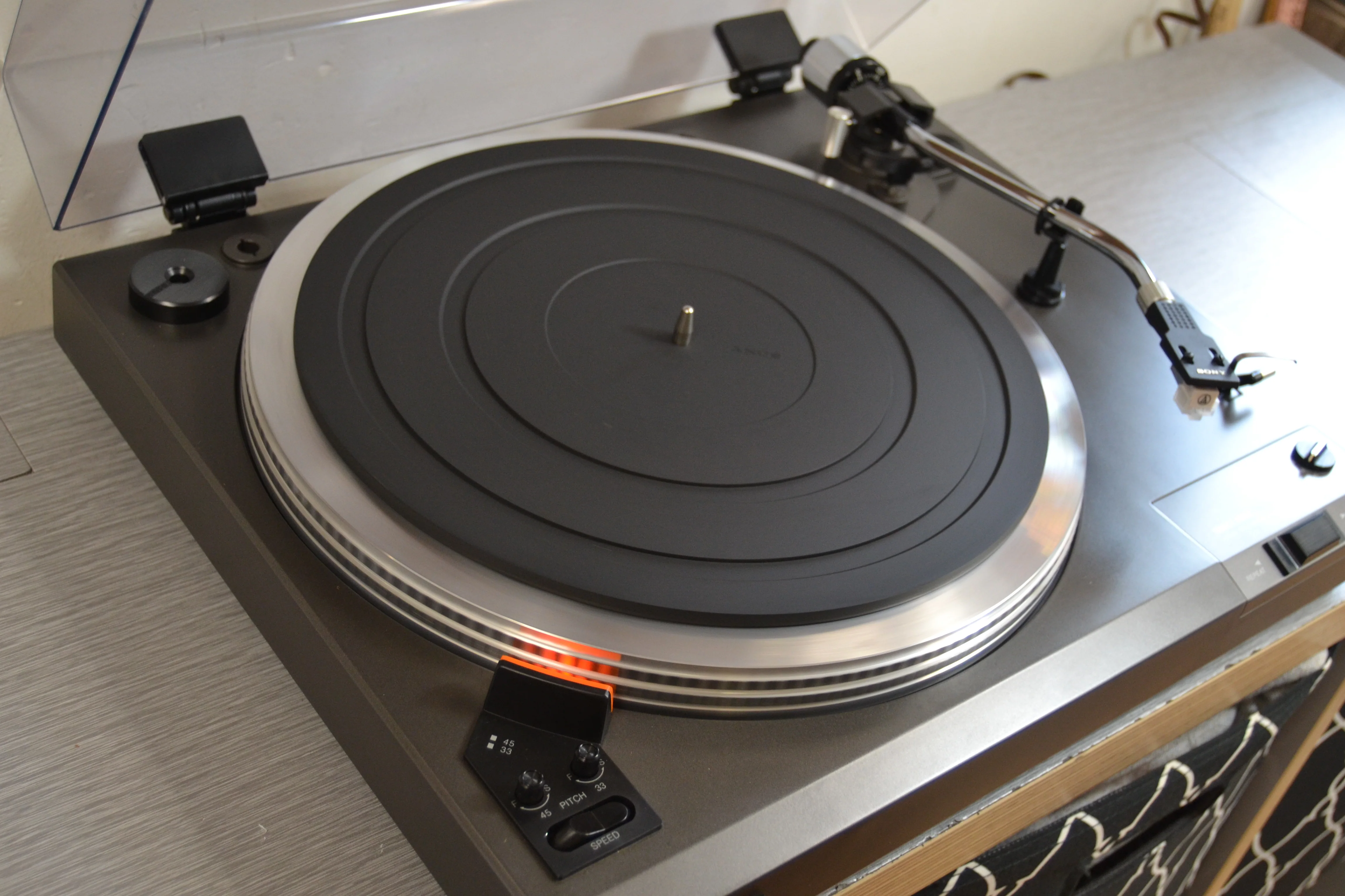 Sony PS-T3 Direct Drive Turntable * NEW Audio Technica Cartridge - Image 7