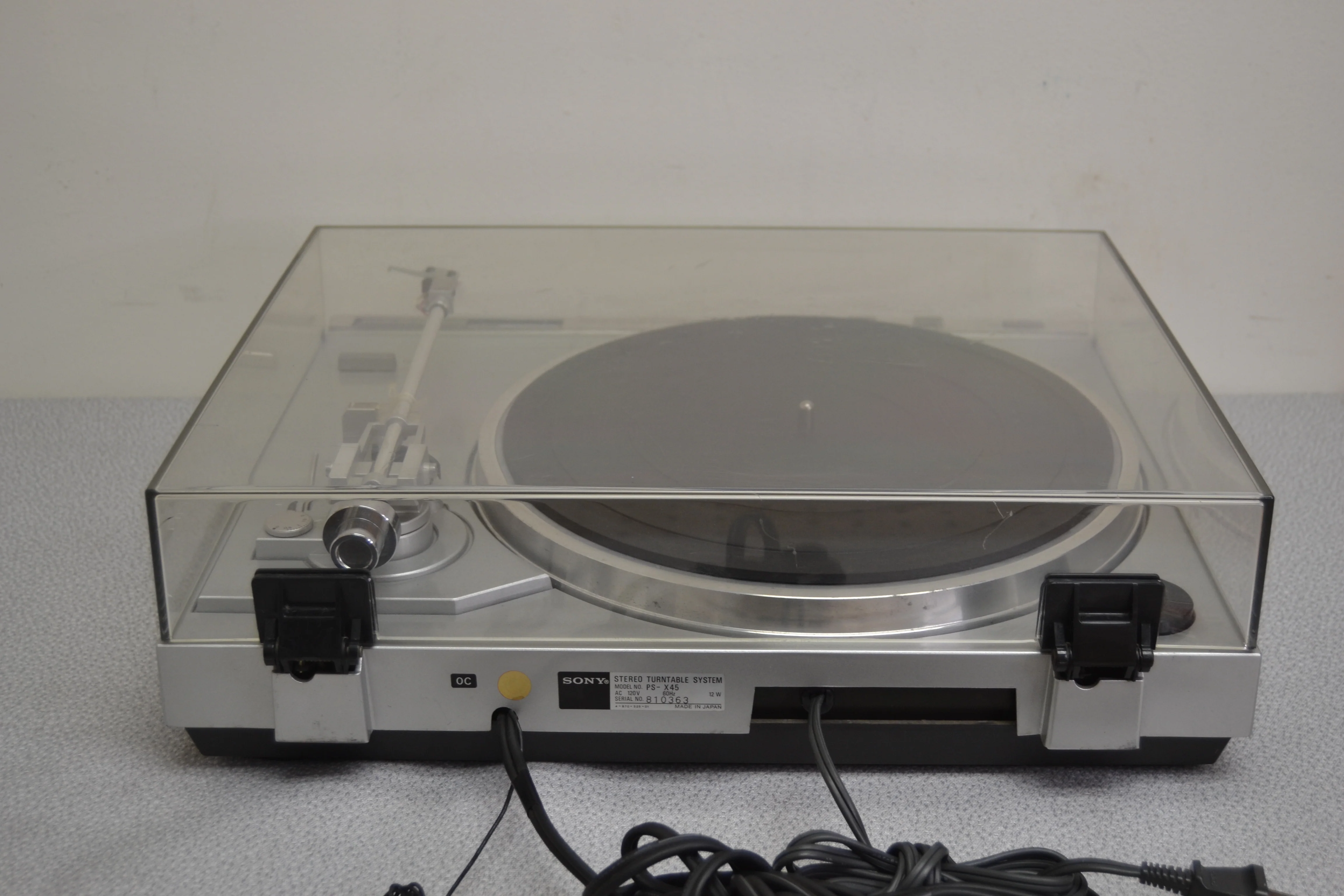 Sony PS-X45 Direct Drive Turntable - Image 12