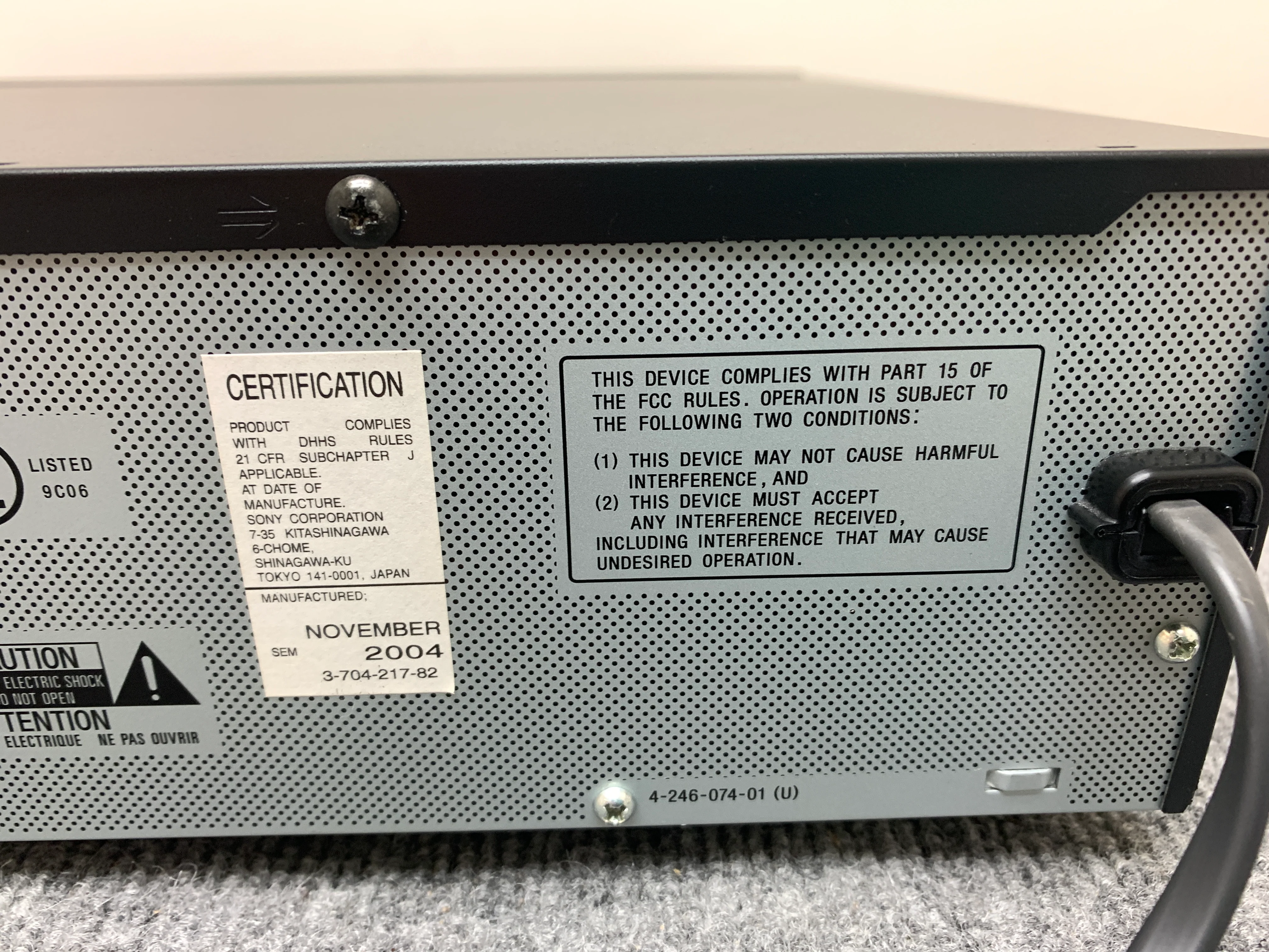 Sony RDC-W500C Cd Changer and CD Recorder - New Belts - Image 14