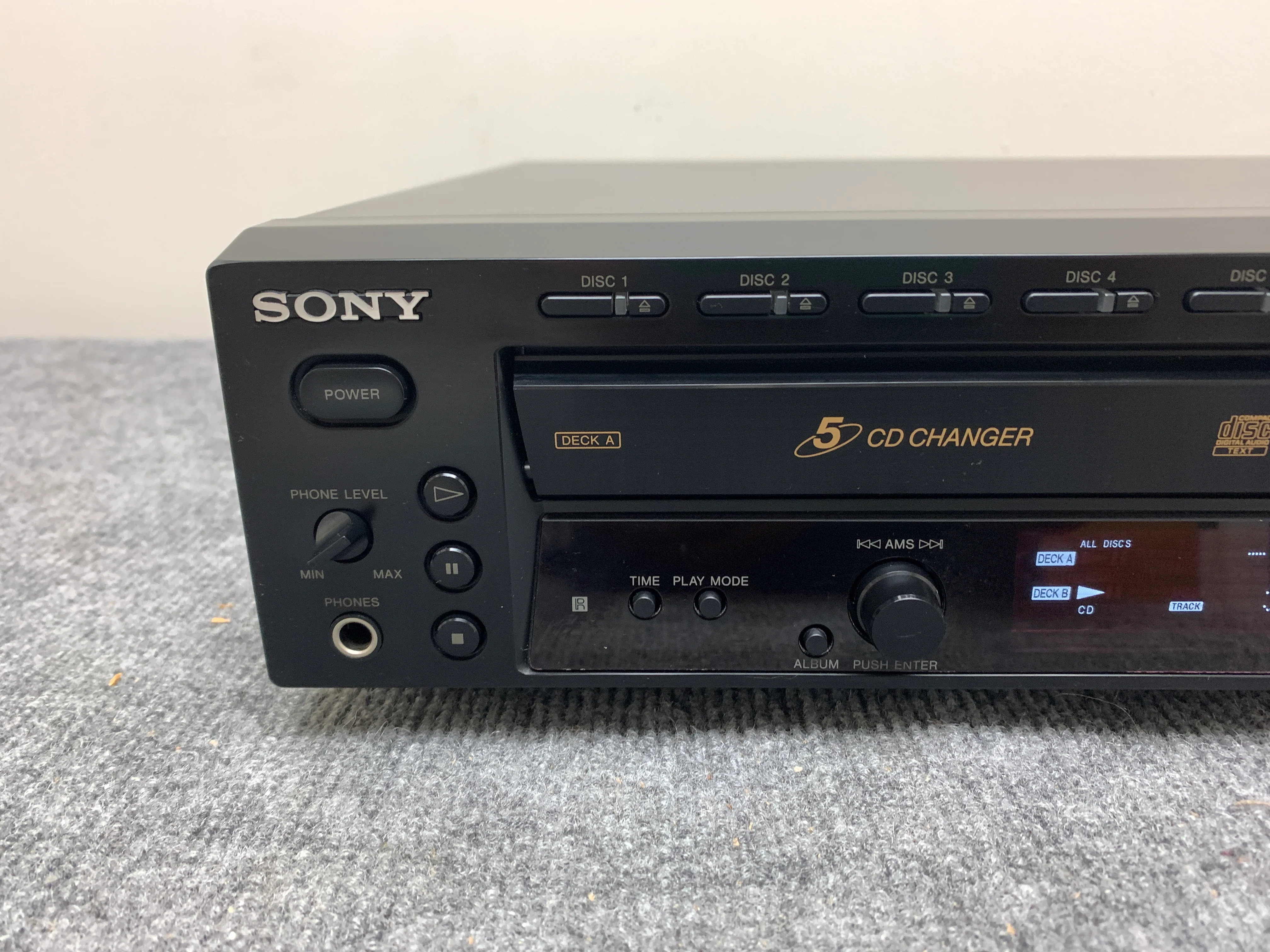 Sony RDC-W500C Cd Changer and CD Recorder - New Belts - Image 3