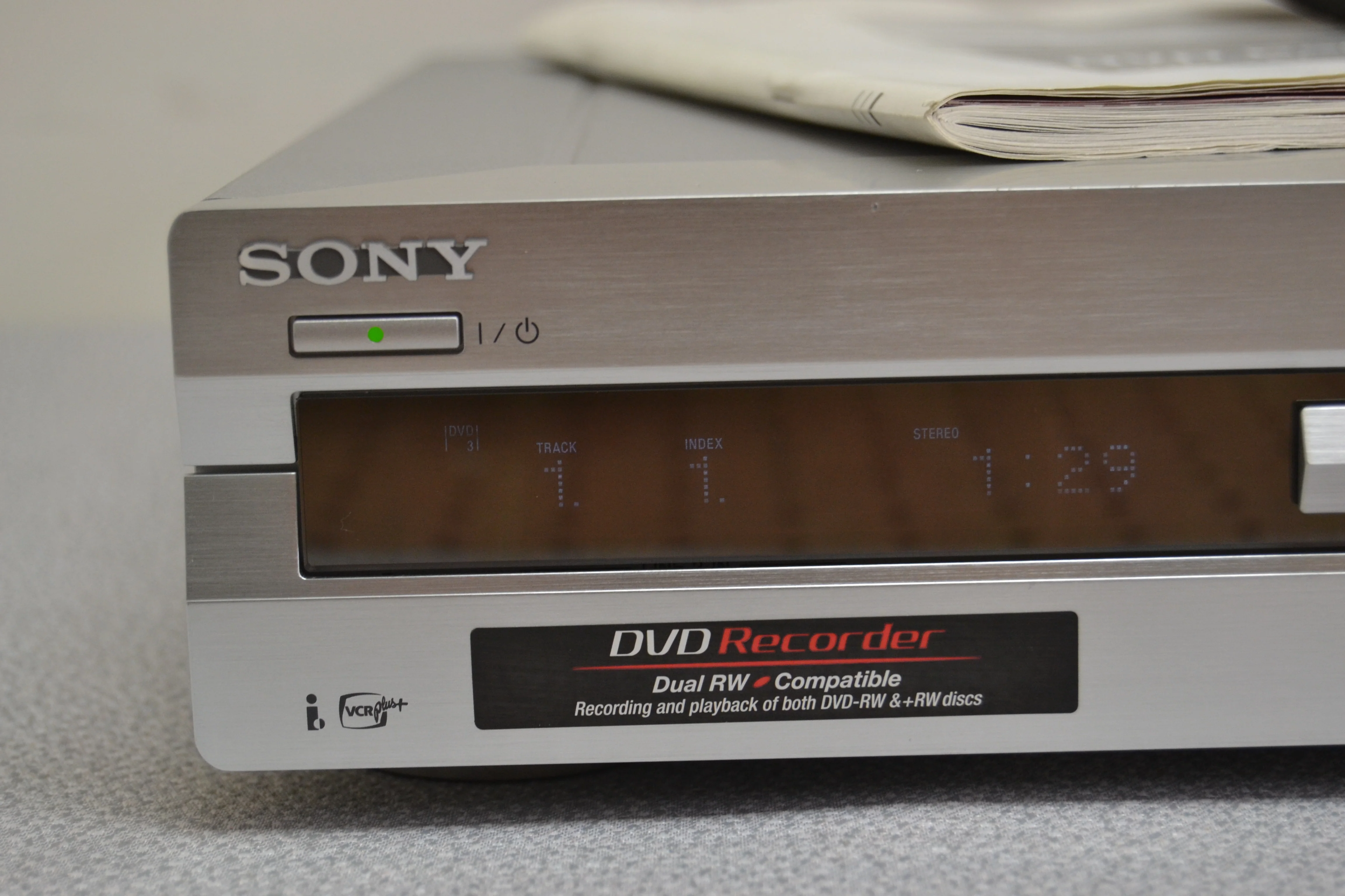 Sony RDR-GX7 DVD Recorder * Manual * Remote - Image 2