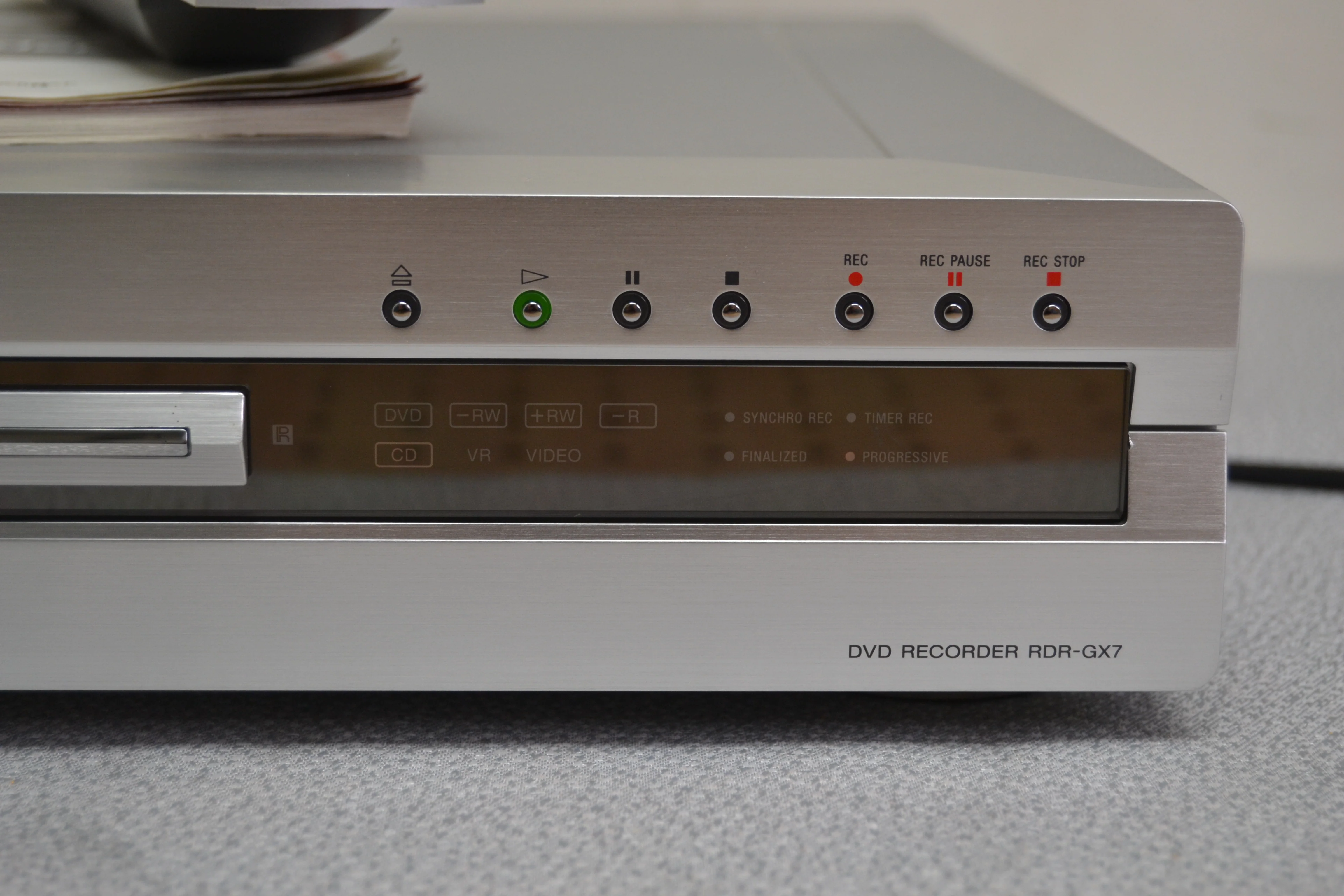 Sony RDR-GX7 DVD Recorder * Manual * Remote - Image 5