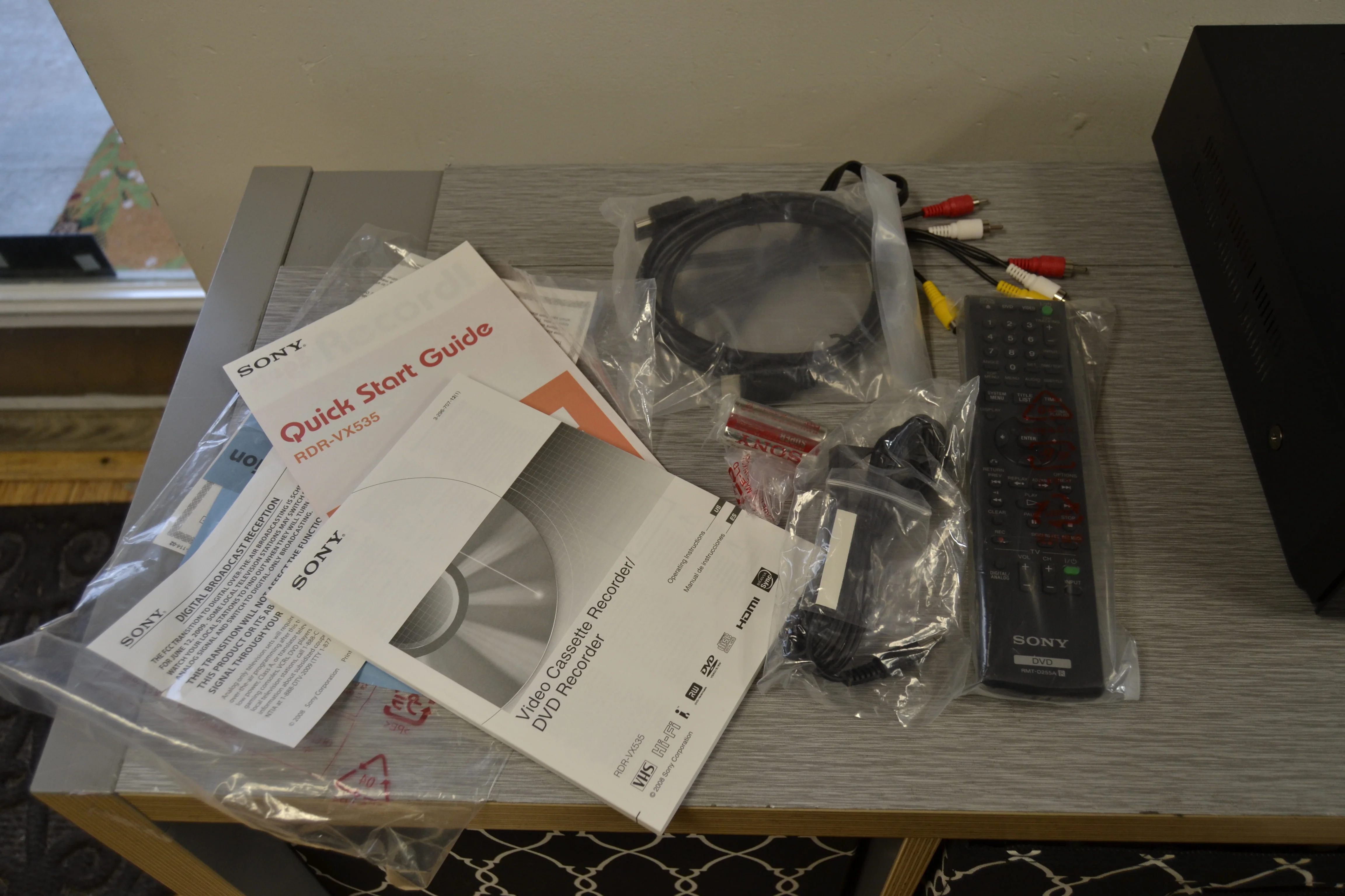 Sony RDR-VX535 VHS/DVD Recorder * New Open Box * HDMI - Image 8