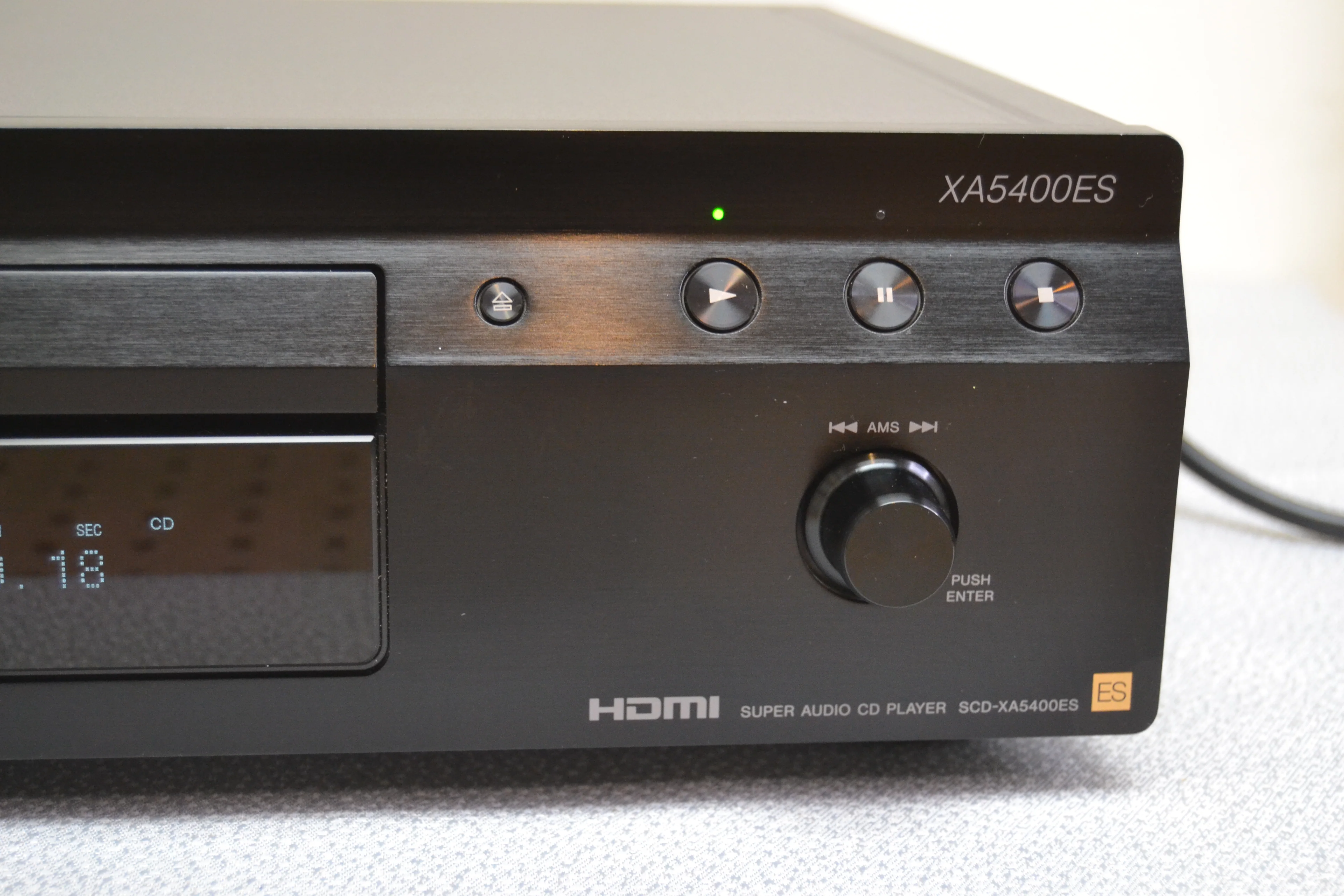 Sony SCD-XA5400ES Single Super Audio CD Player * Remote - Image 4