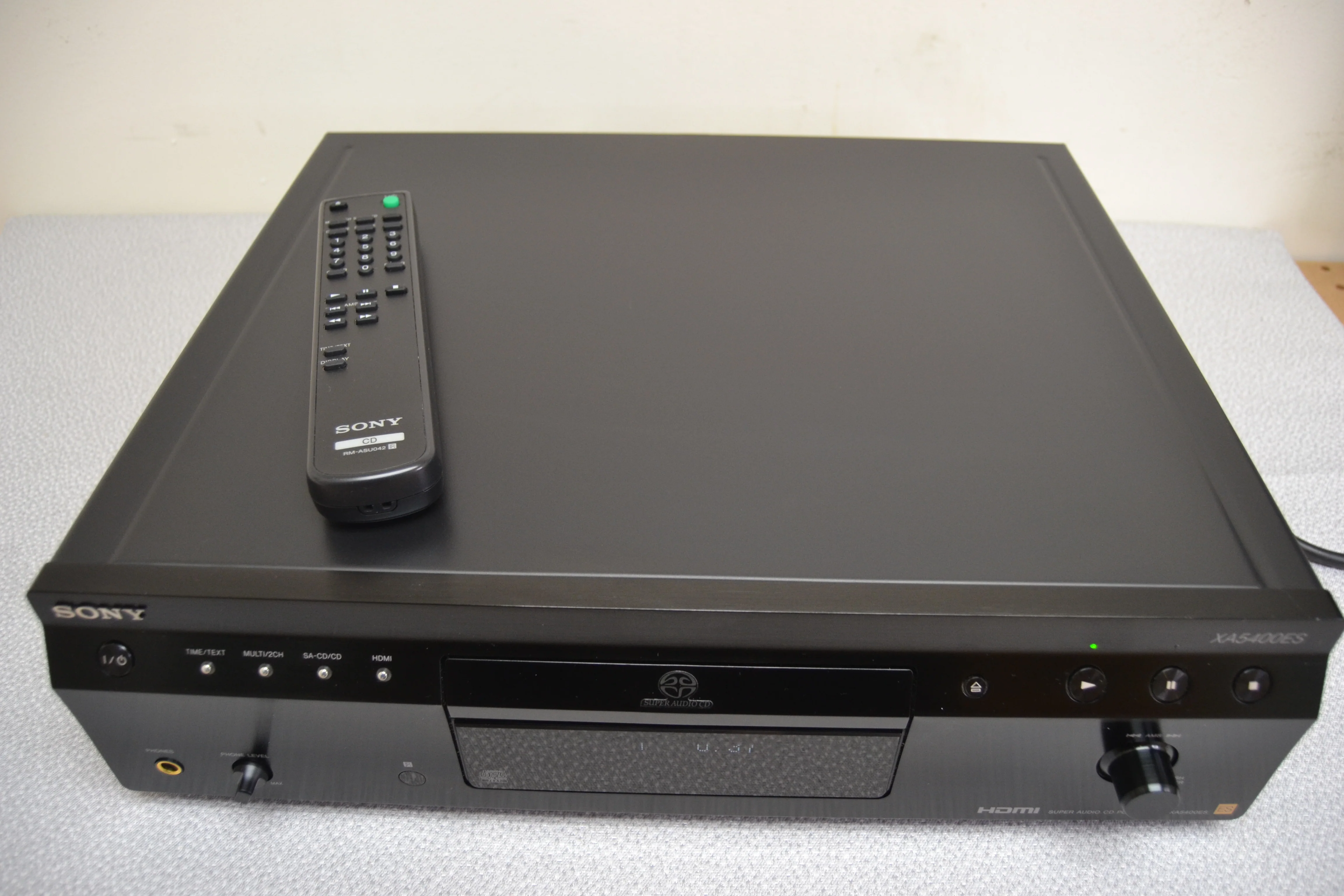 Sony SCD-XA5400ES Single Super Audio CD Player * Remote - Image 8