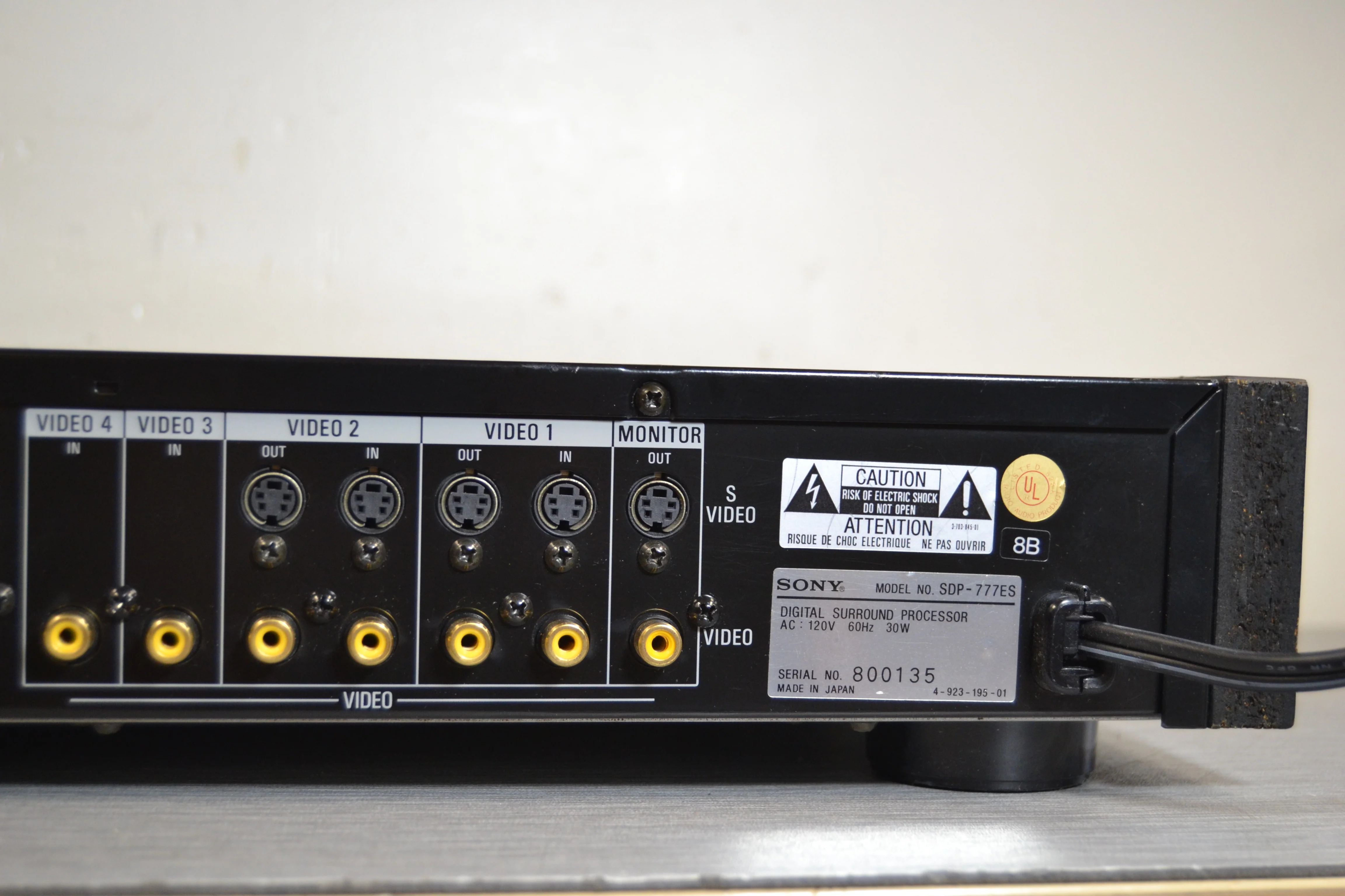 Sony SDP-777ES Digital Surround Processor - Image 11