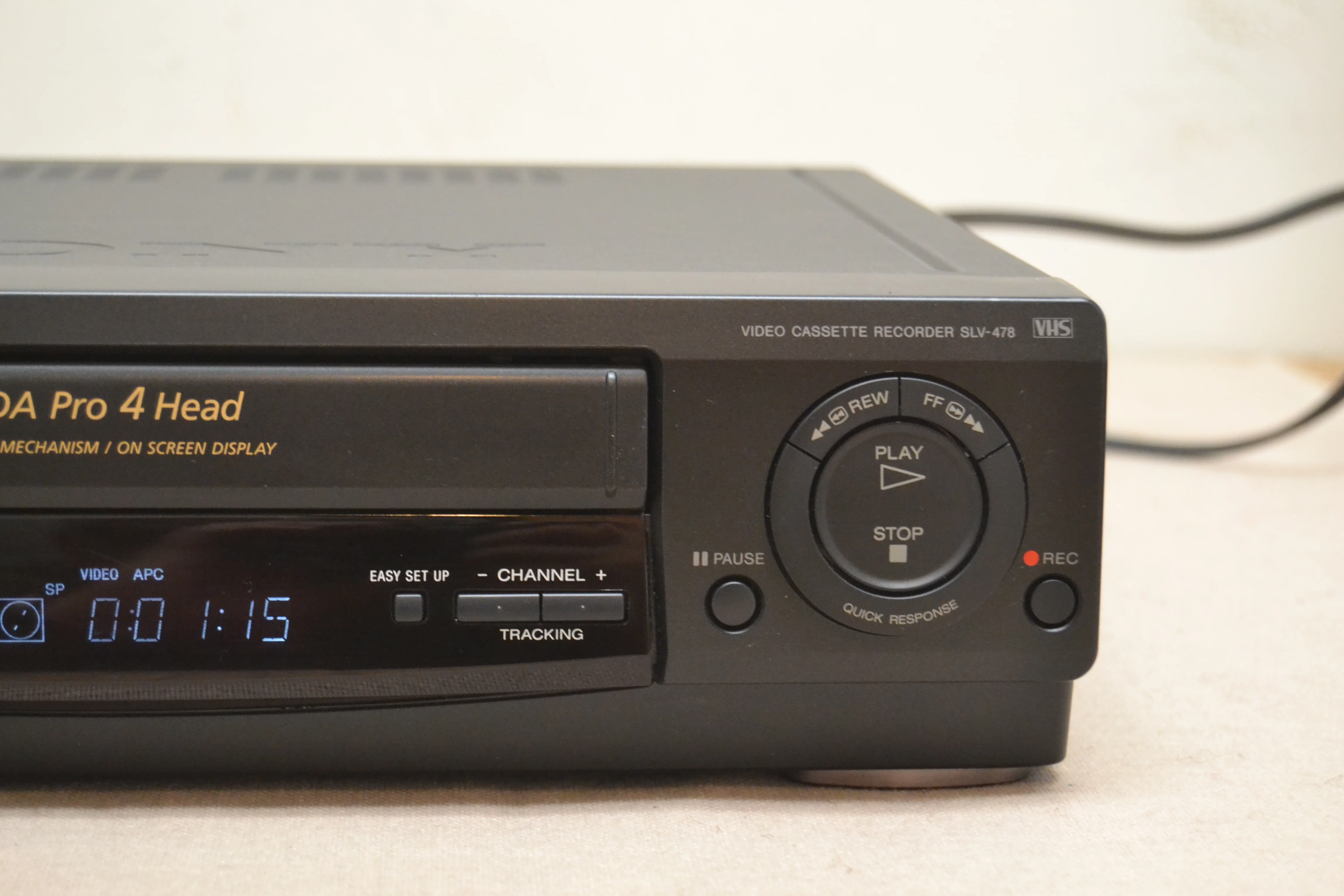 Sony SLV-478 VHS Video Cassette Recorder * Remote Control - Image 5