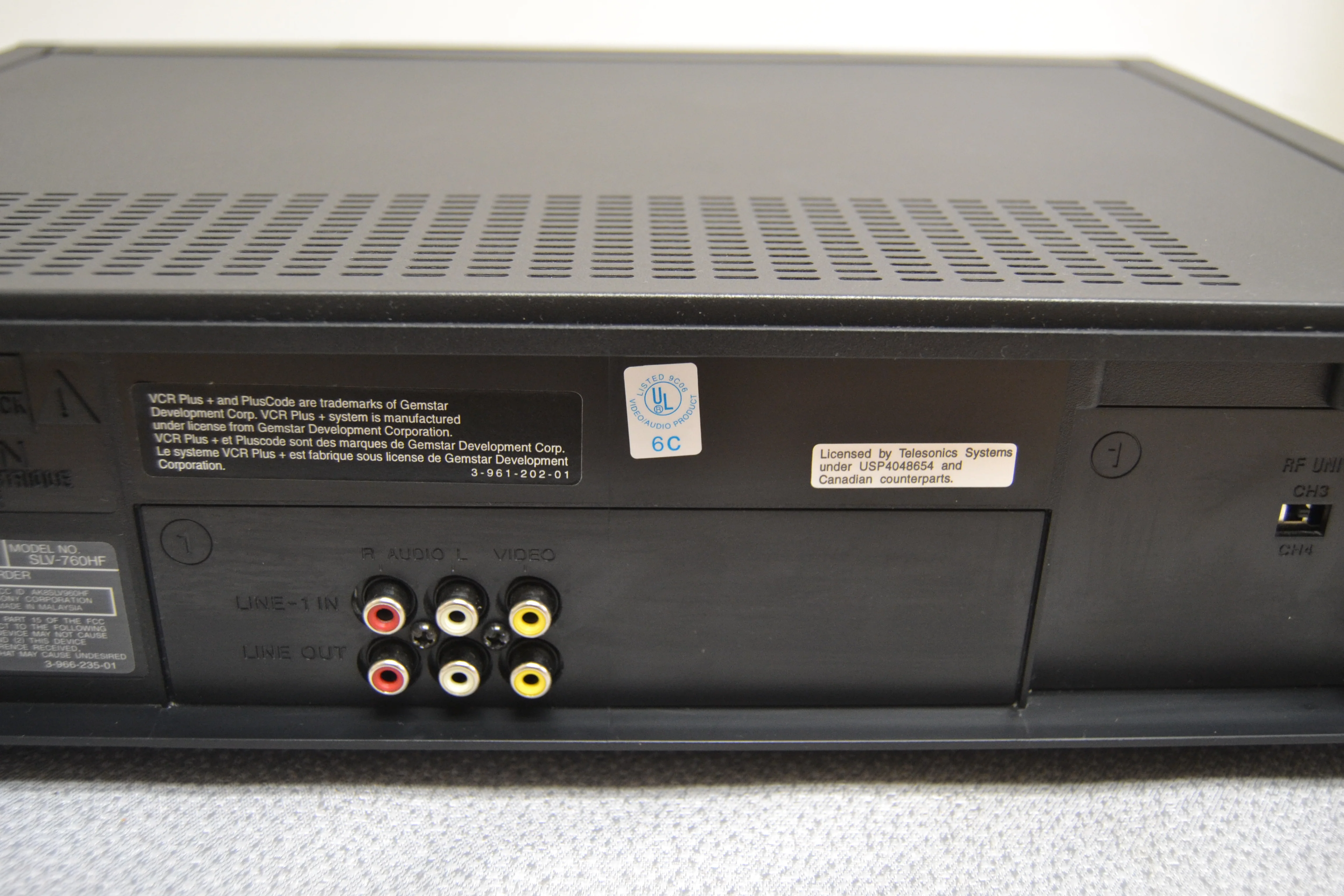 Sony SLV-760HF HiFi Video Cassette Recorder * Remote Control * - Image 13