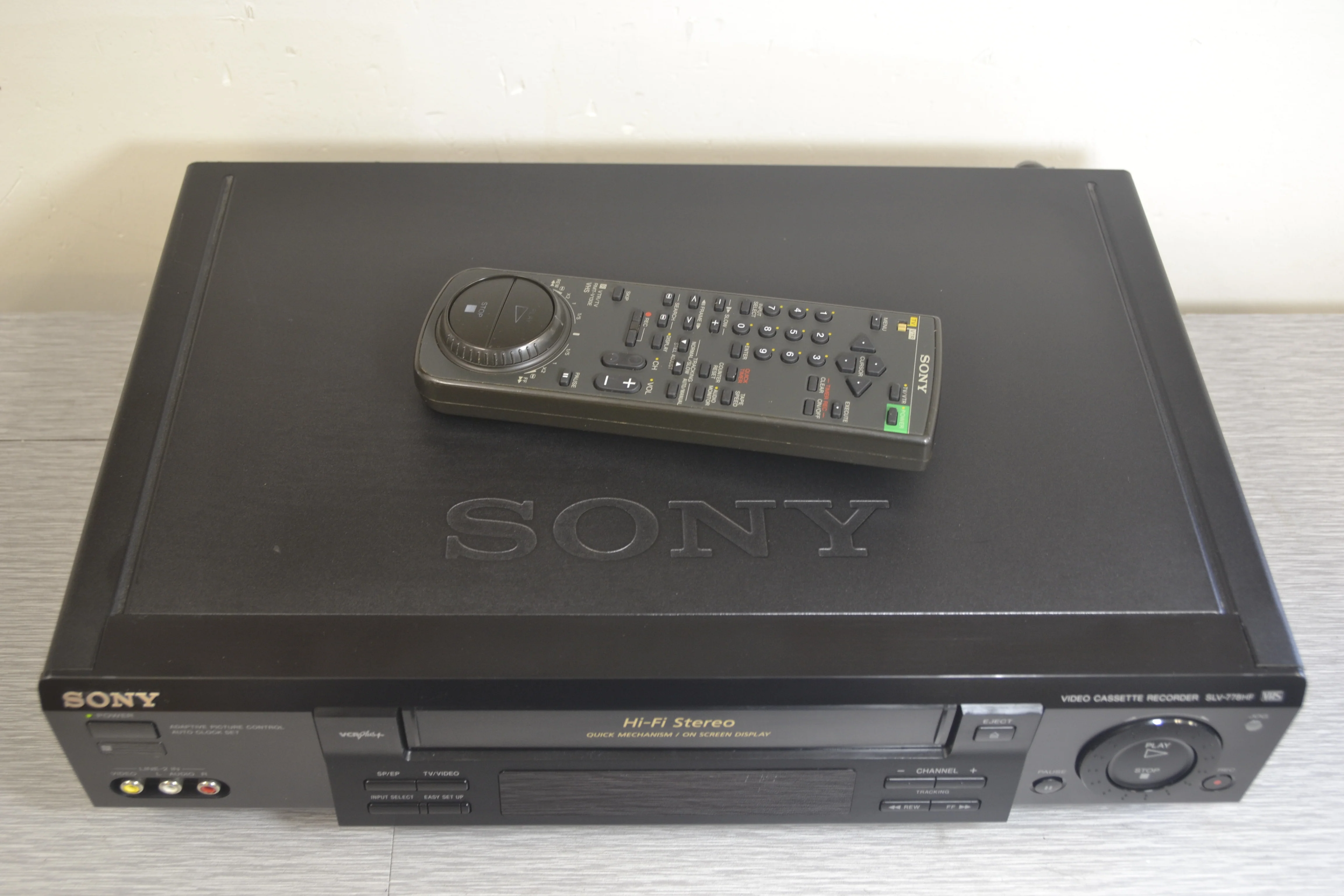 Sony SLV-778HF Video Cassette Recorder * HiFi Stereo * Remote - Image 6