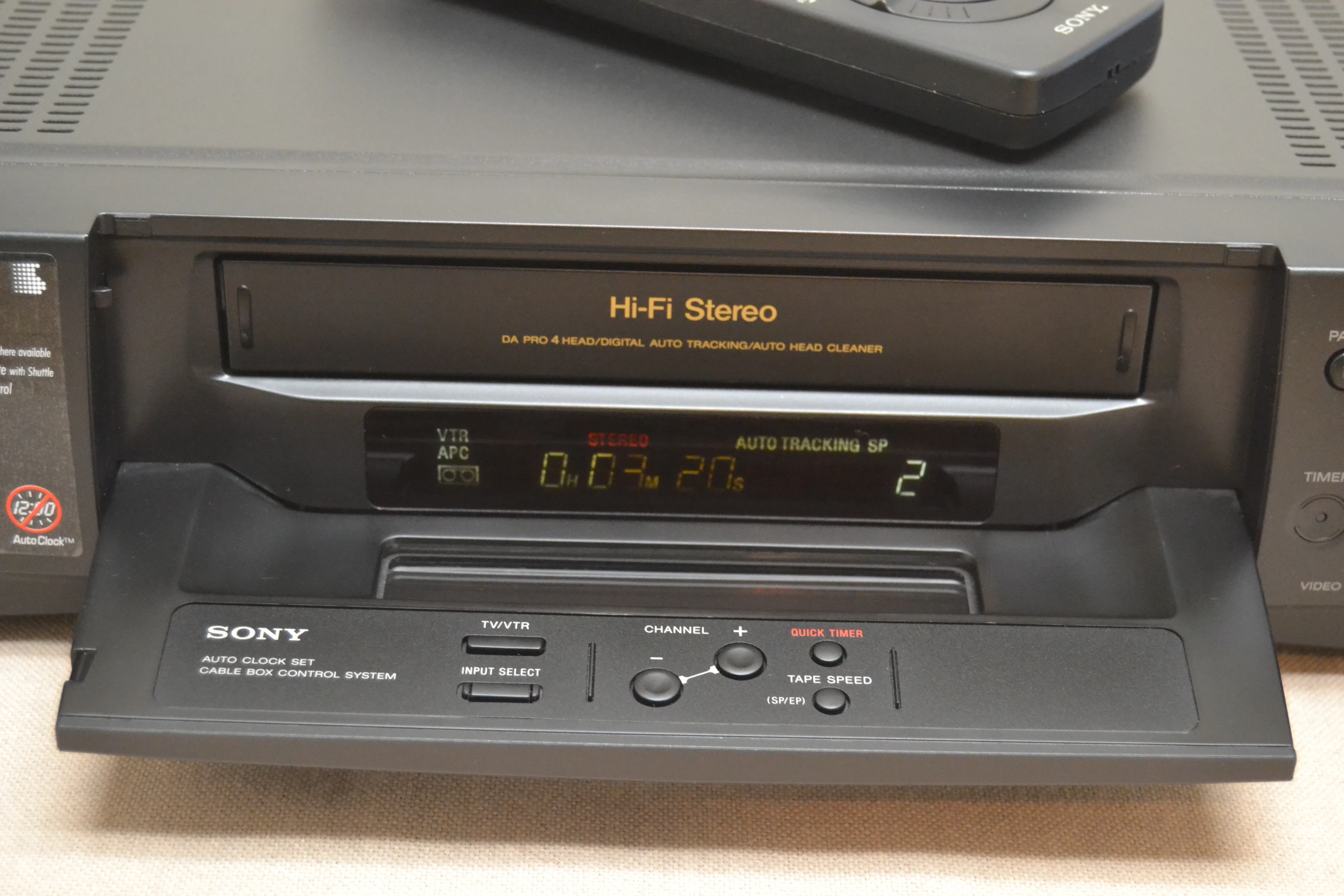 Sony SLV-780HF Hi-Fi Stereo VHS Video Cassette Recorder * Remote - Image 6