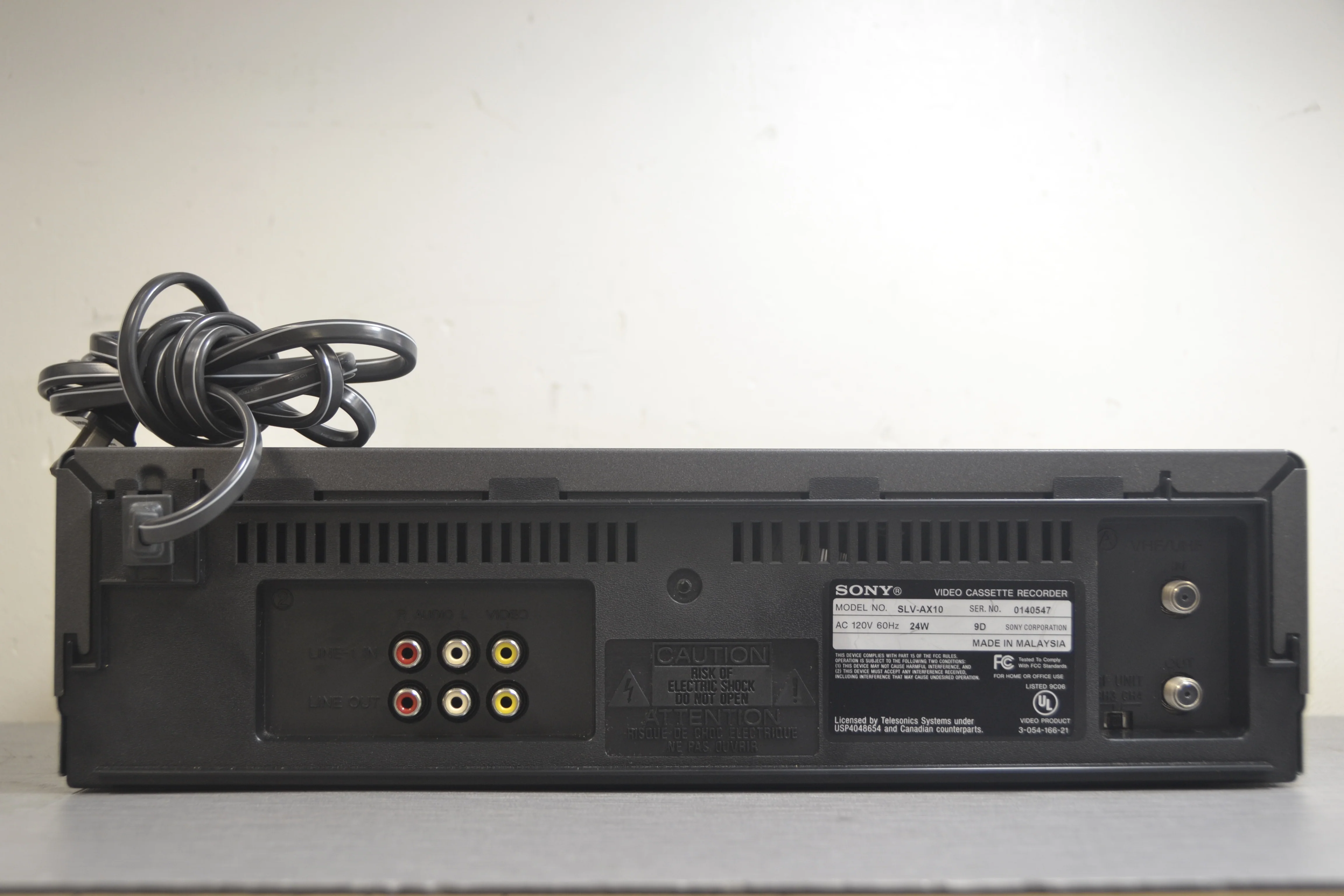 Sony SLV-AX10 Video Cassette Recorder * VHS HiFi - Image 9