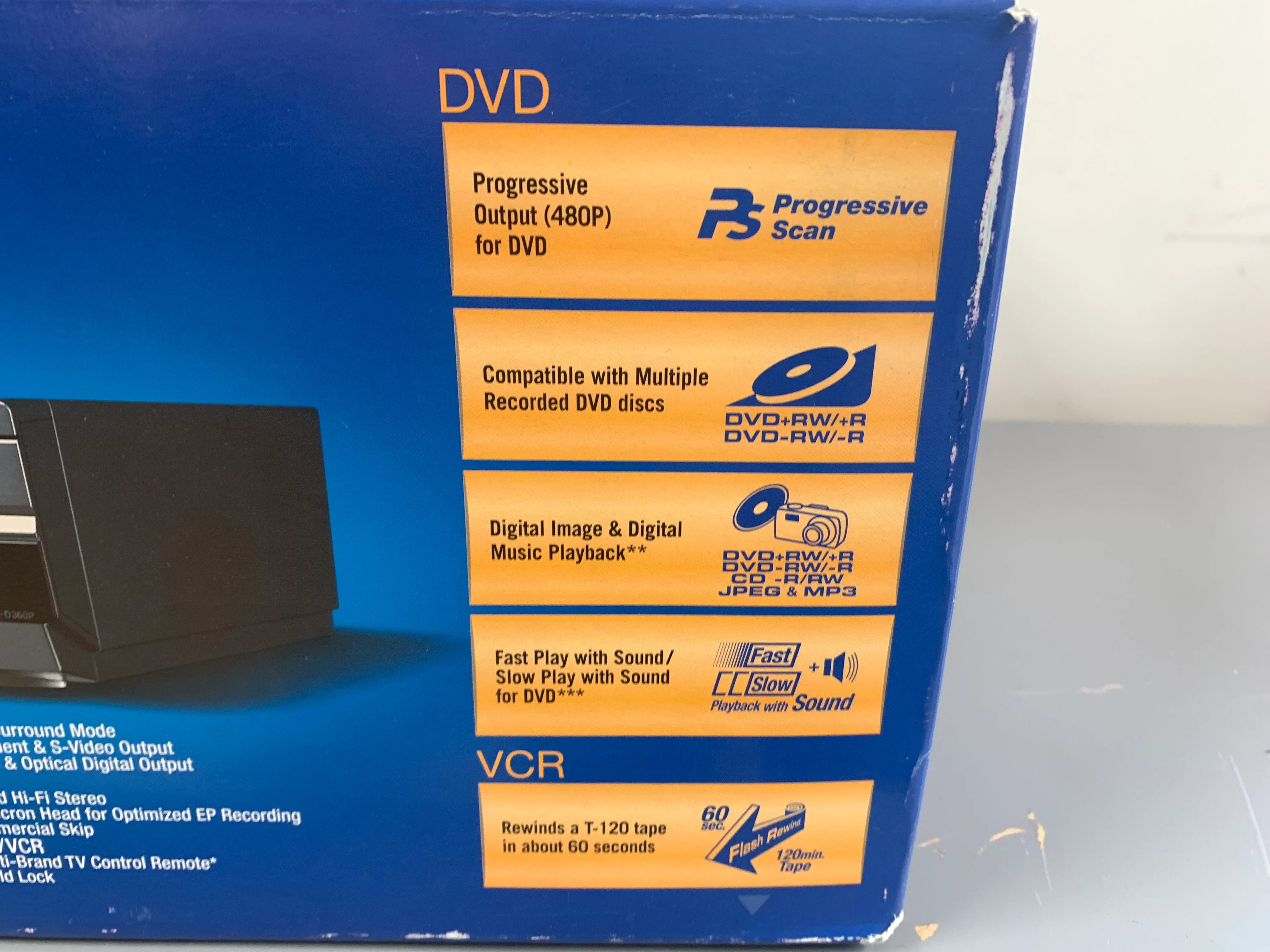 Sony SLV-D360P DVD/VHS Combo * Remote * Box - Image 10