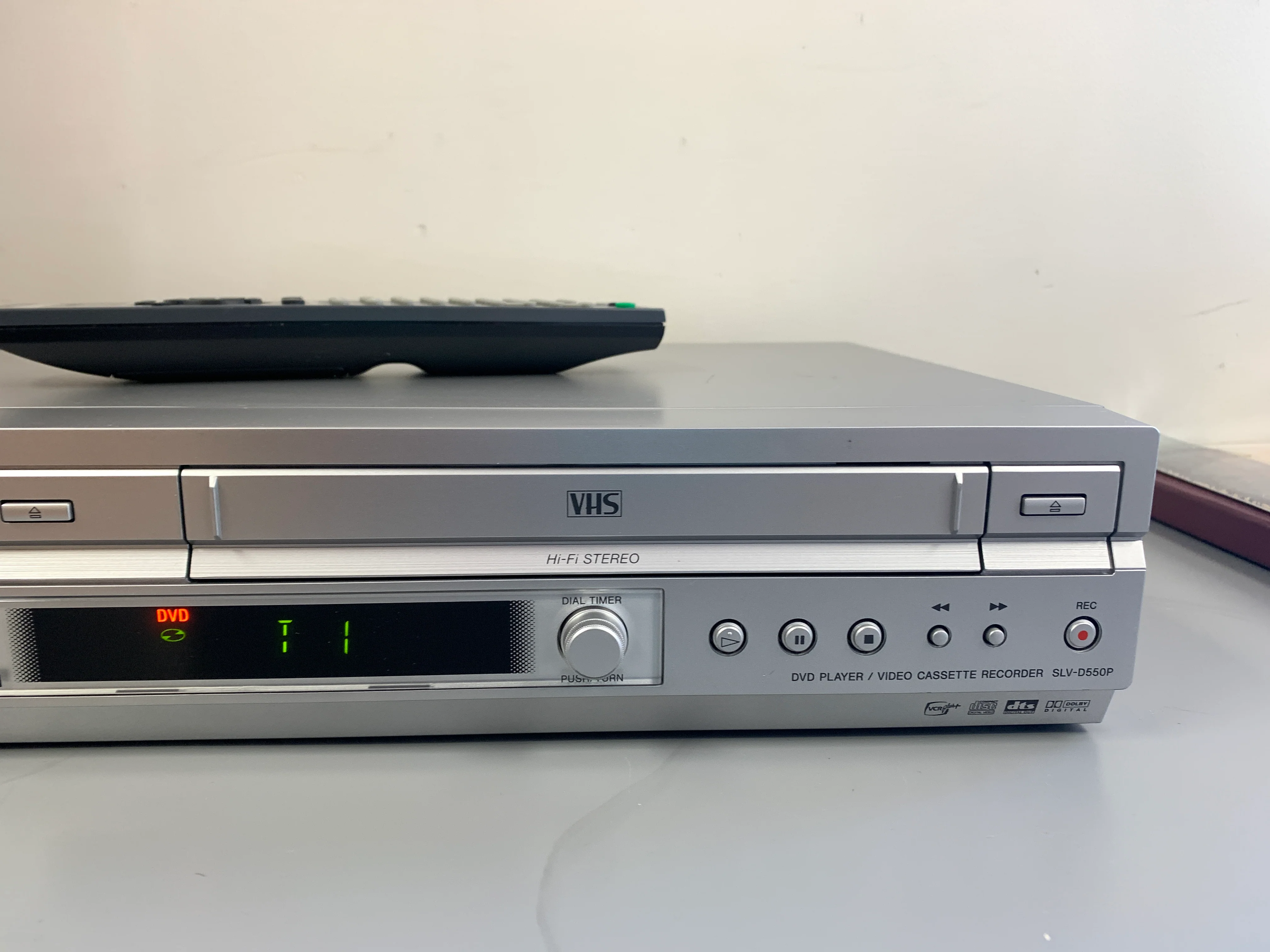 Sony SLV-D550P DVD Player Video Cassette Recorder * remote - Image 4