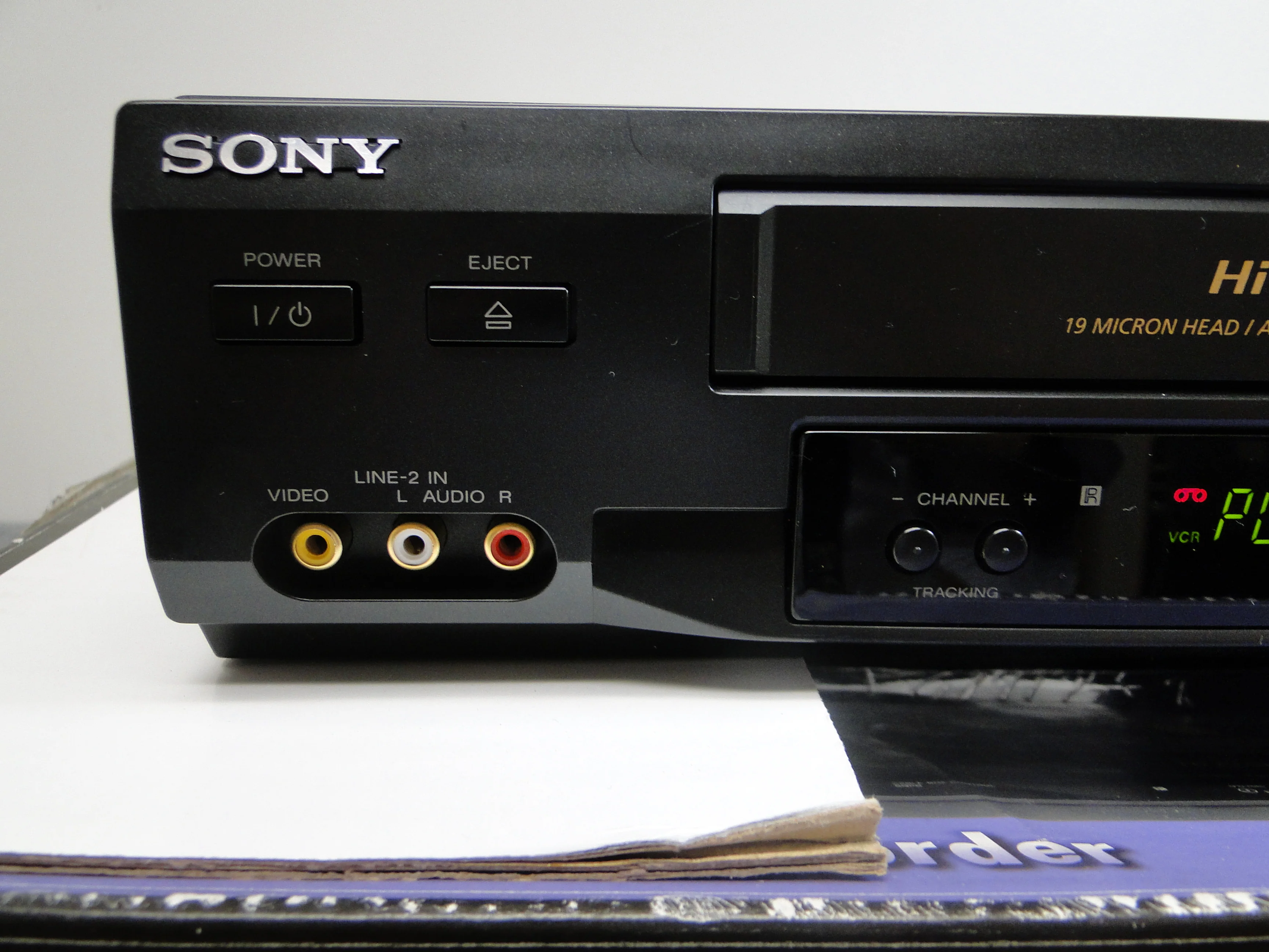 Sony SLV-N51 Video Cassette Recorder * Remote Control - Image 2