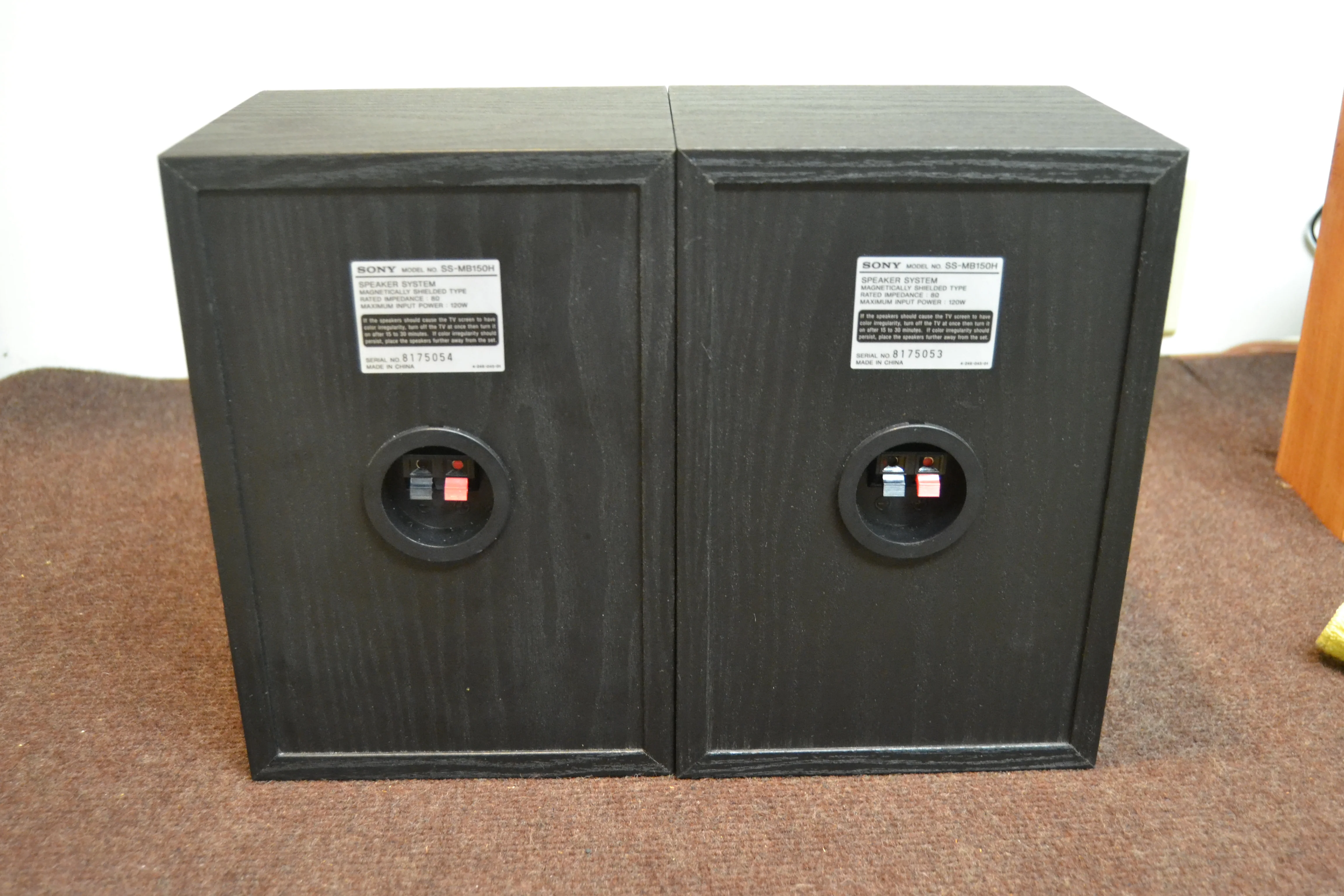 Sony SS-MB150H Bookshelf Speakers - Image 3