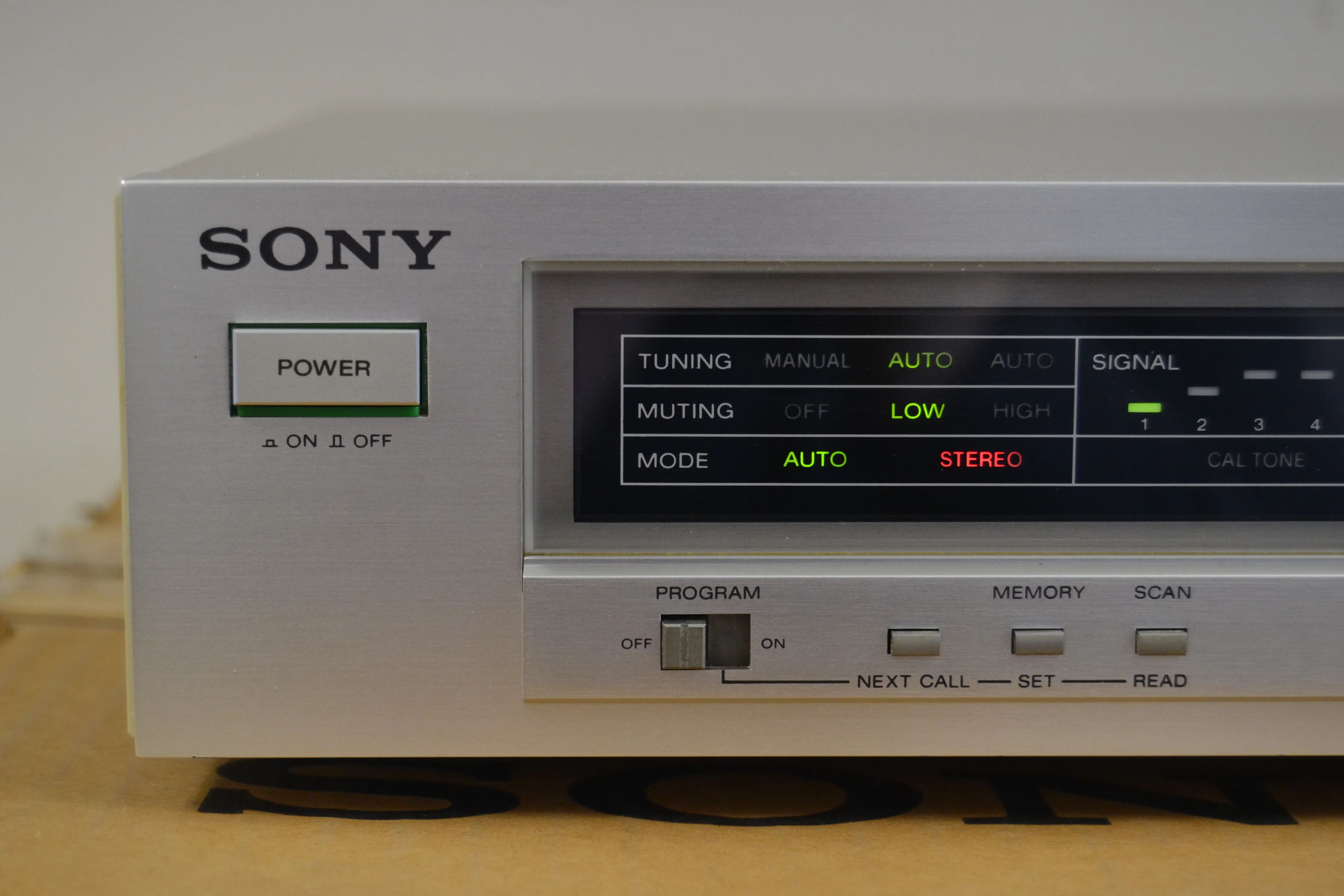 Sony ST-J75 Stereo Tuner * Box * Manual - Image 3