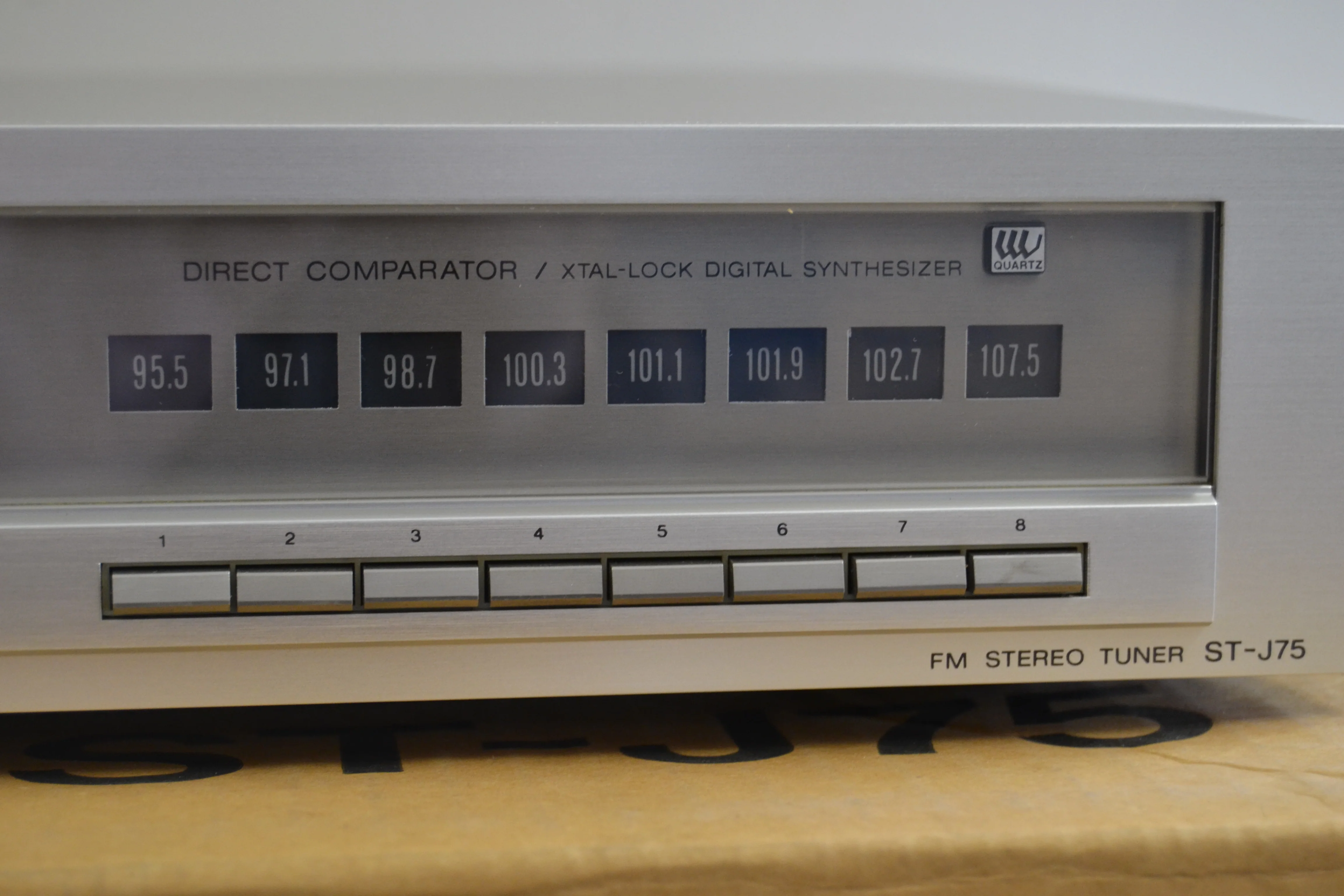 Sony ST-J75 Stereo Tuner * Box * Manual - Image 7