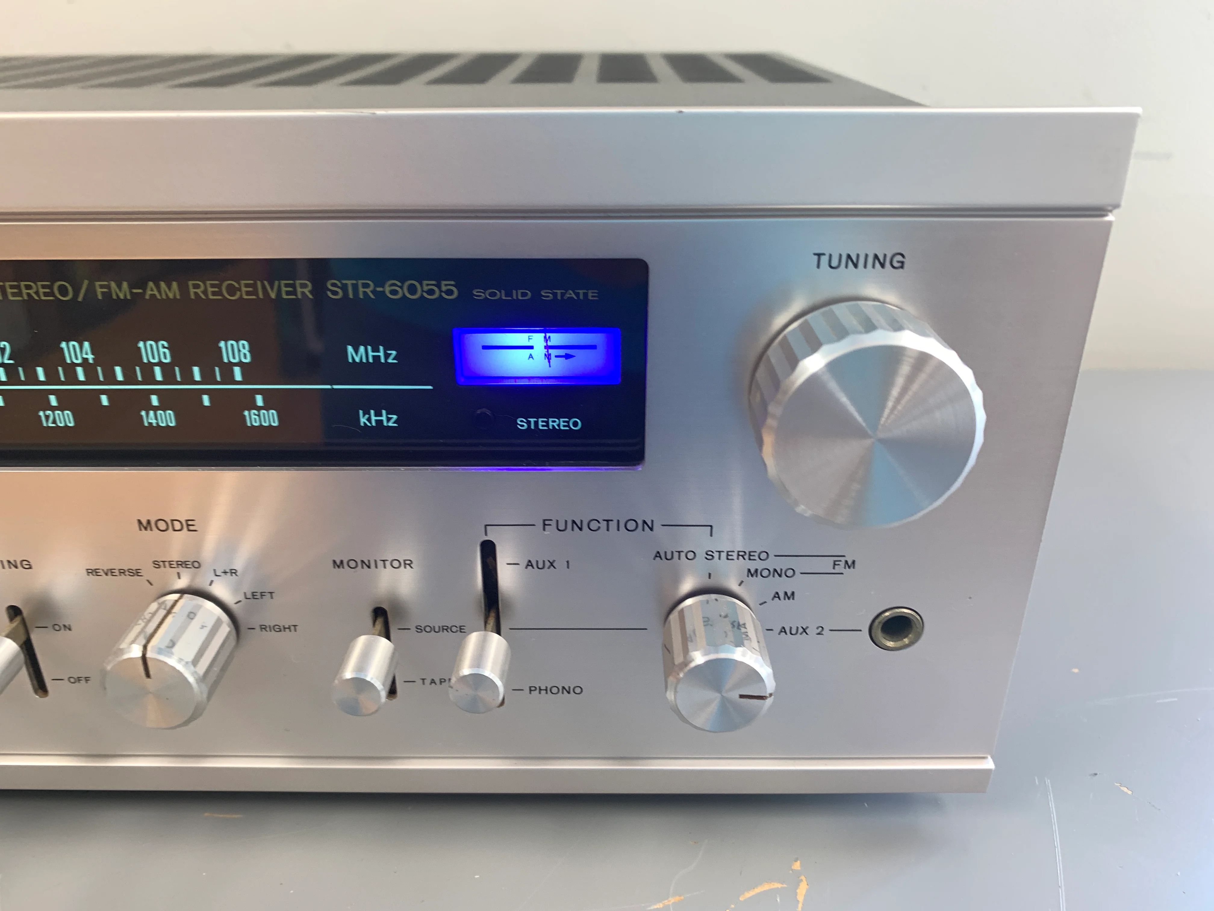 Sony STR-6055 Stereo Receiver * 1971 * 40W RMS * LED Upgrade * $100 Flat Ship CONUS Only - Image 4