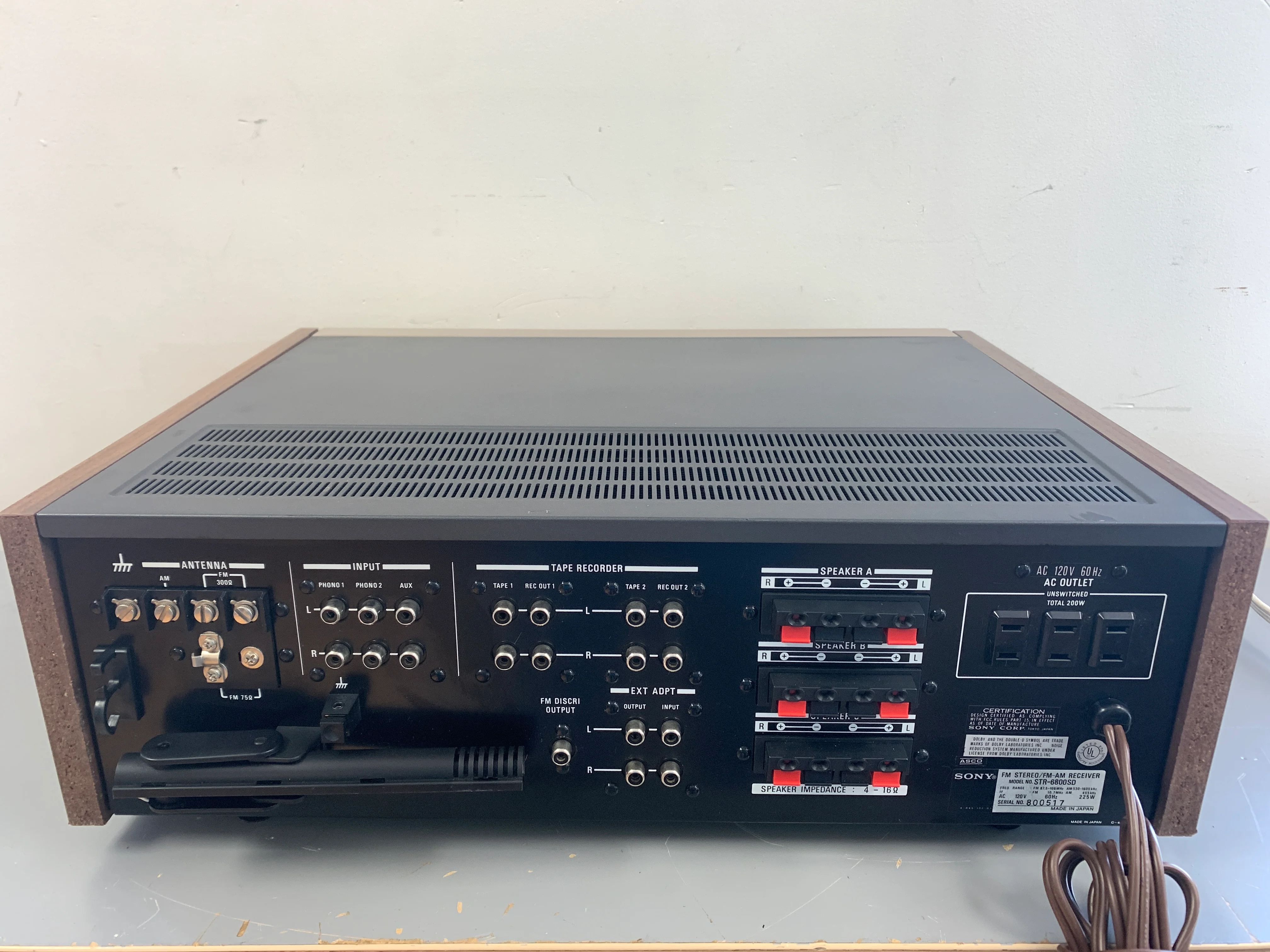 Sony STR-6800SD Stereo Receiver * 1976 * 80W RMS * LED * $100 Flat Shipping CONUS Only - Image 10