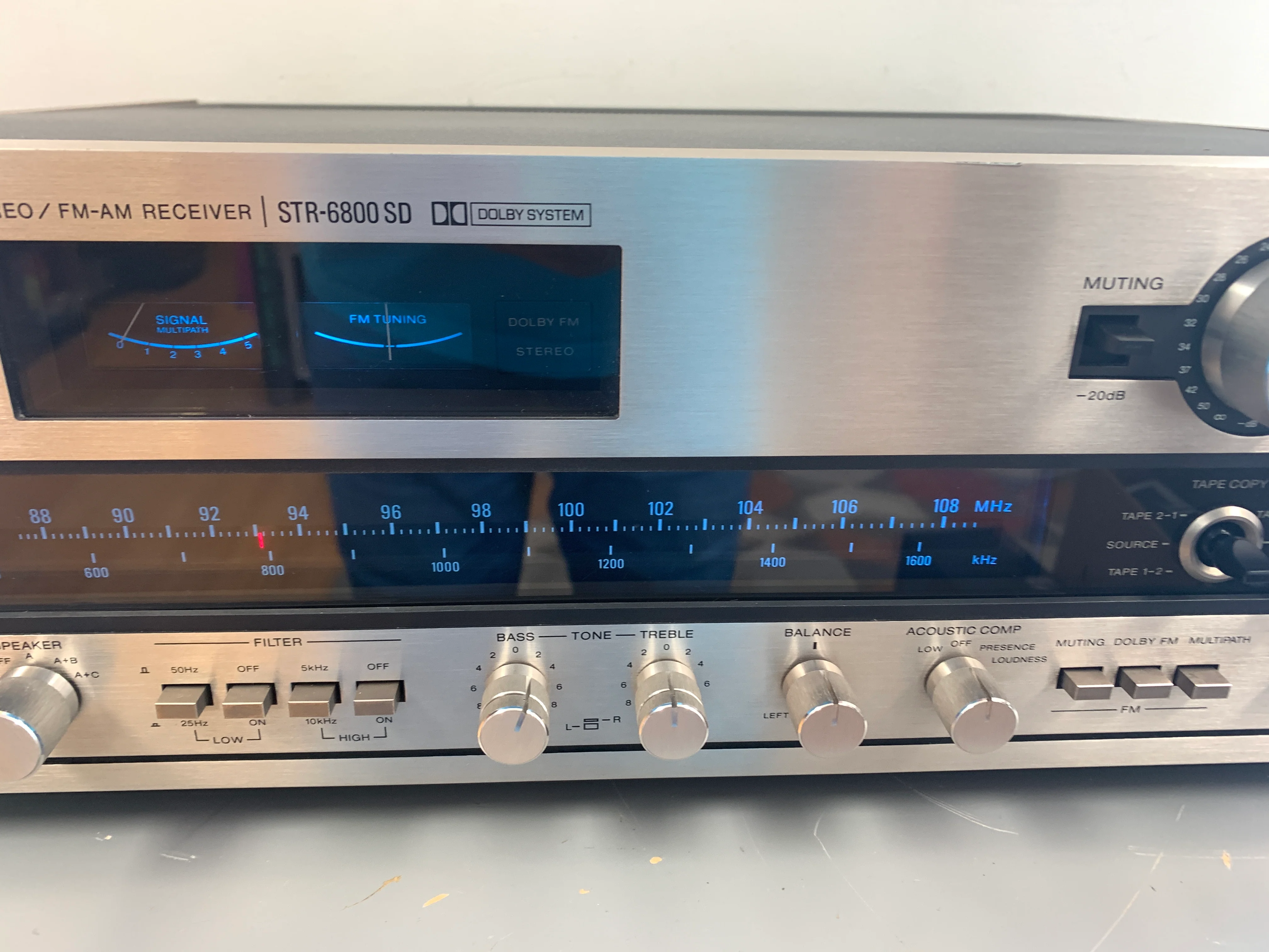 Sony STR-6800SD Stereo Receiver * 1976 * 80W RMS * LED * $100 Flat Shipping CONUS Only - Image 3