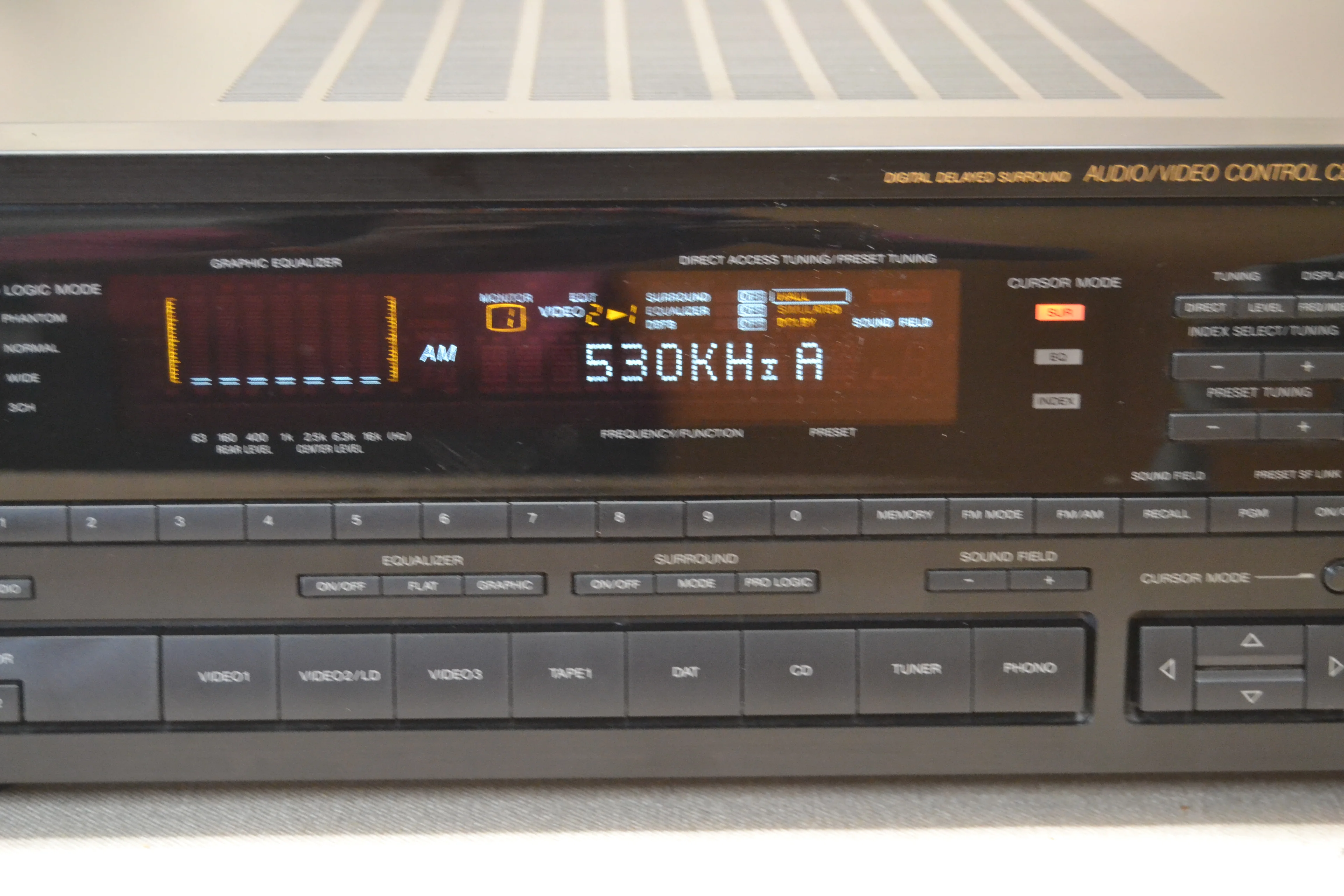 Sony STR-AV1070 Stereo Receiver * Remote * Box * 120W RMS - Image 5