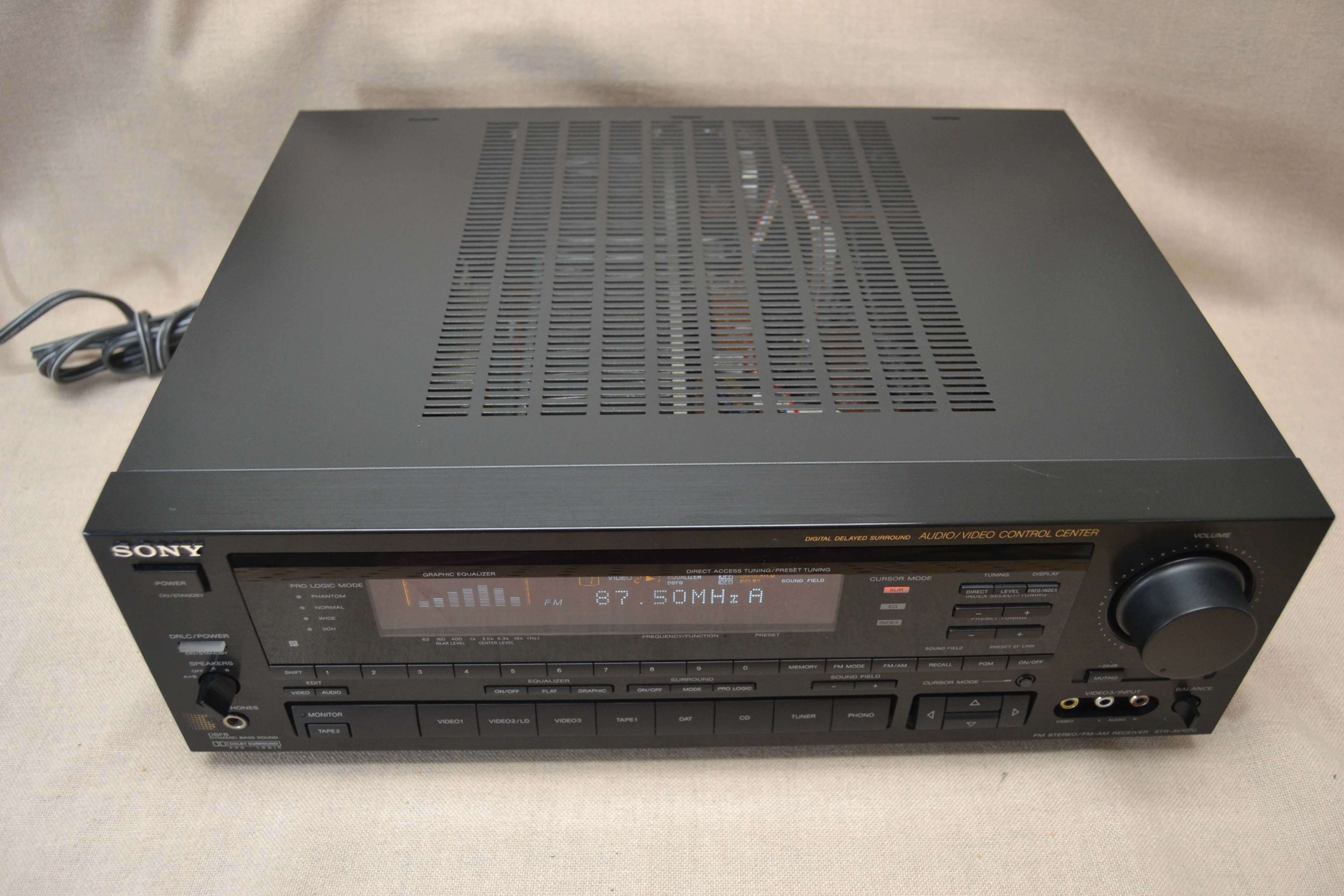 Sony STR-AV1070 Stereo Receiver * Remote * Box * 120W RMS - Image 7