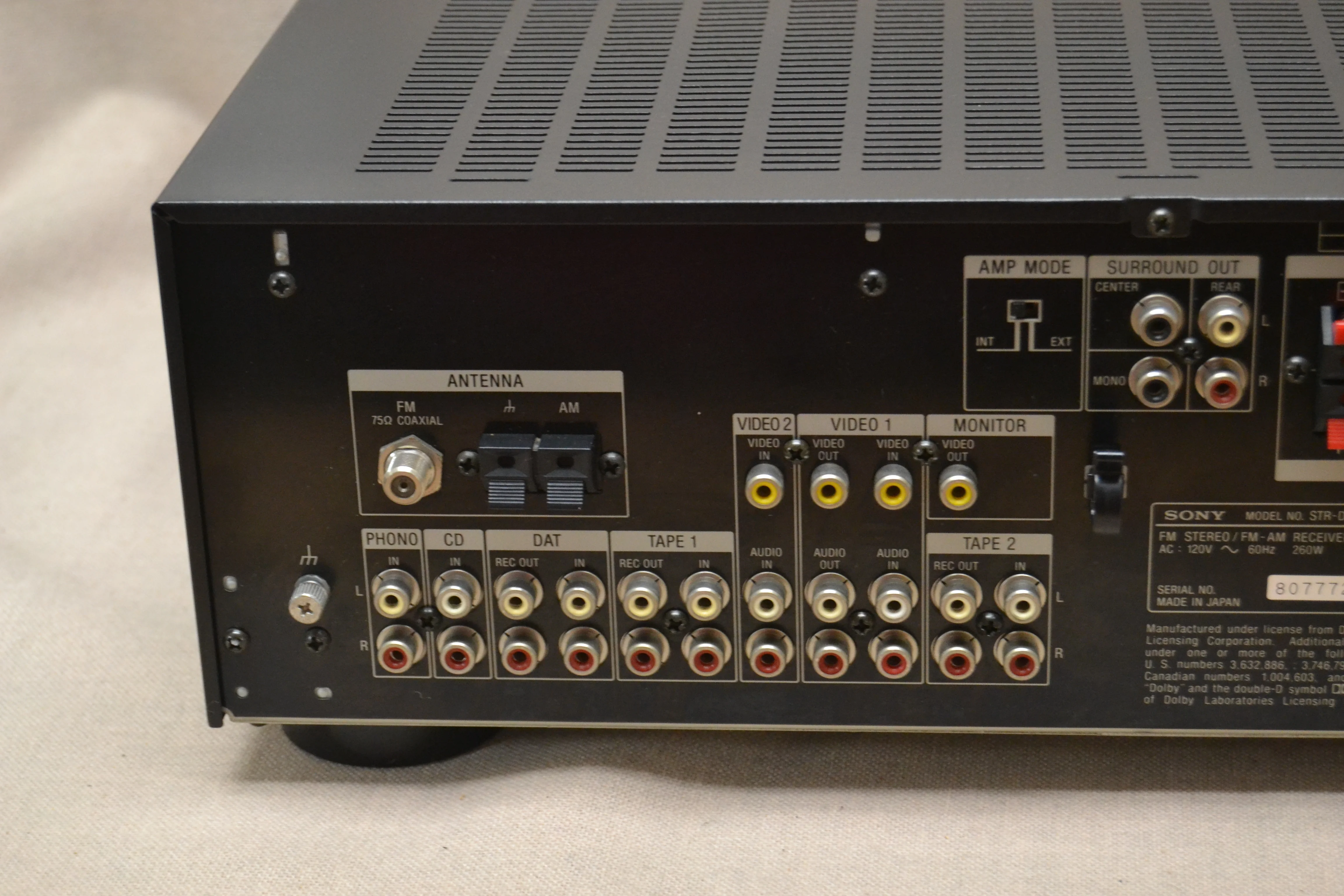 Sony STR-D2090  AM/FM Stereo Receiver (1992-93) * 120W RMS * Box * Remote - Image 10
