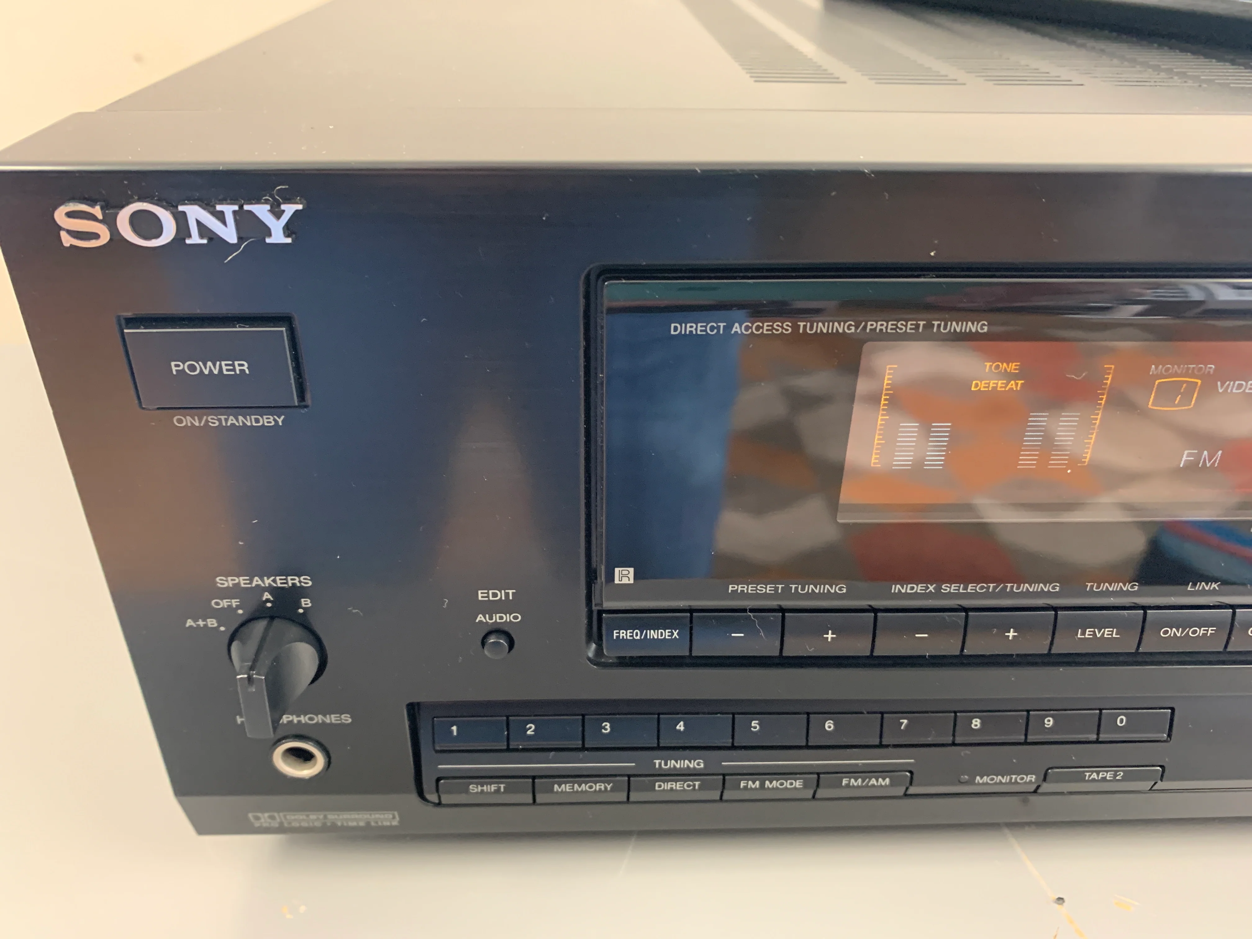 Sony STR-D790 Stereo Receiver * Remote Control * 80W RMS * 1992 - Image 2