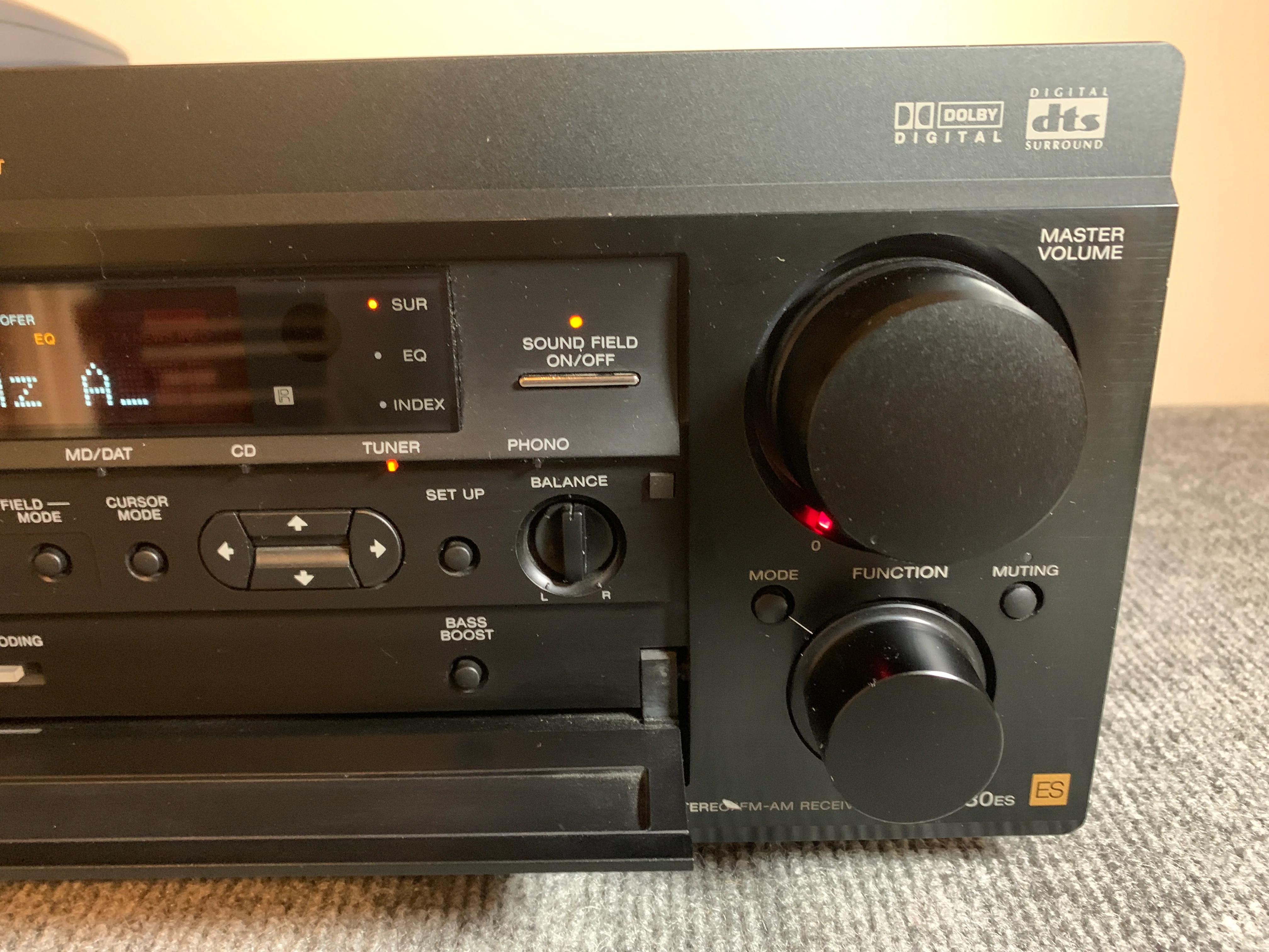 Sony STR-DA30ES Audio Video Receiver (1998) * Remote Control - Image 6