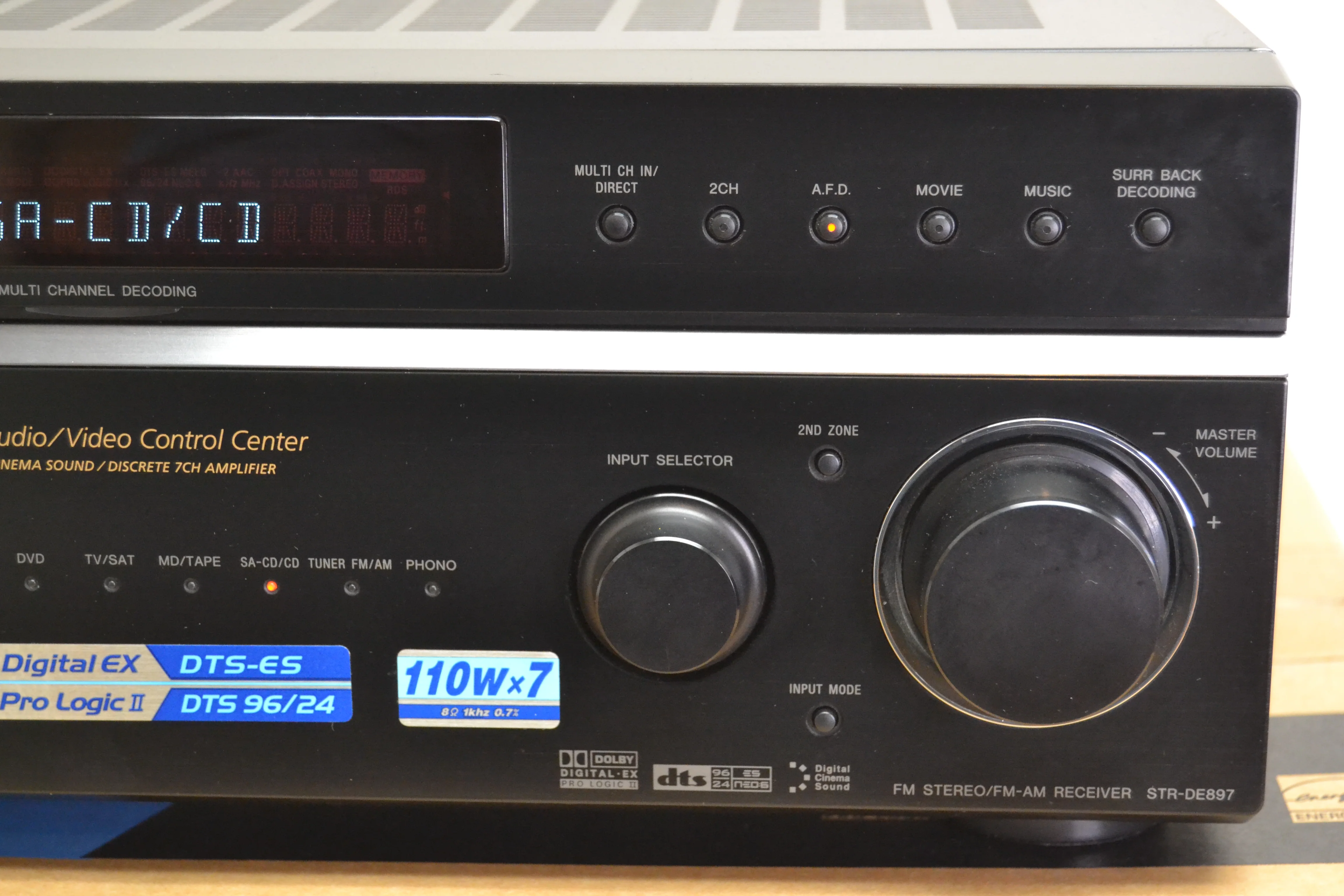 Sony STR-DE897 Stereo Receiver * Remote * Box * 100W RMS - Image 6
