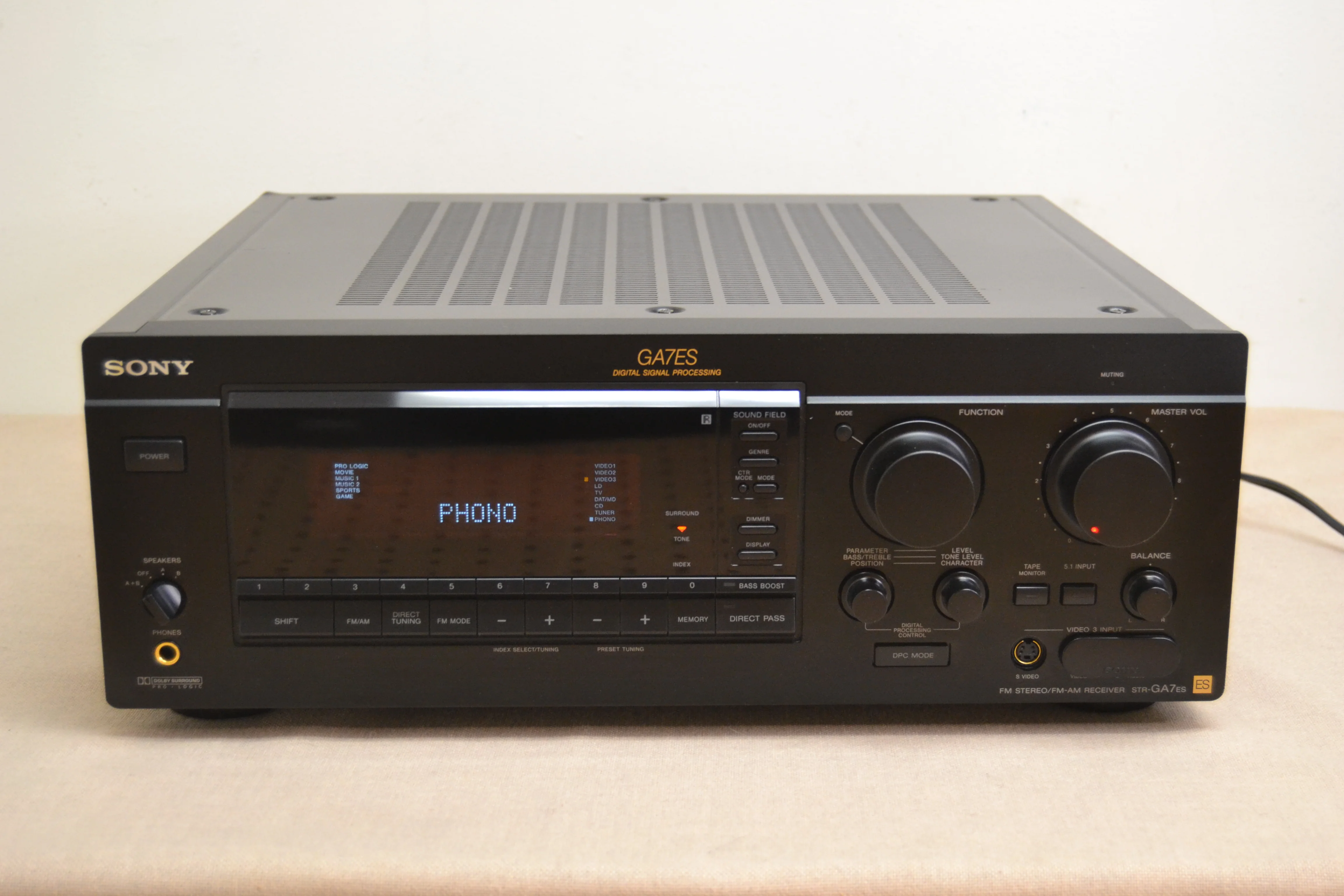 Sony STR-GA7ES Stereo Receiver * 90W RMS * 1996