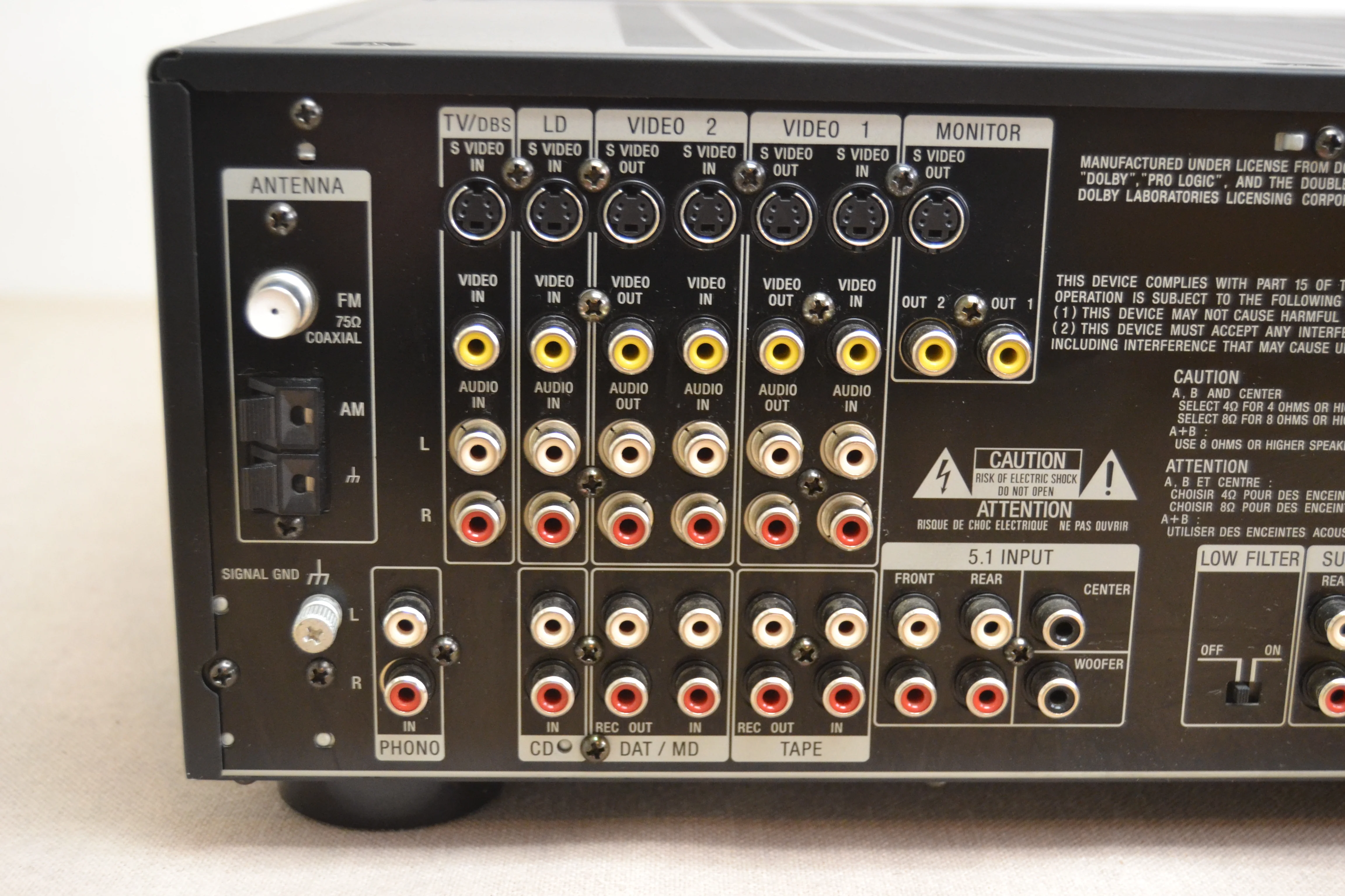 Sony STR-GA7ES Stereo Receiver * 90W RMS * 1996 - Image 12